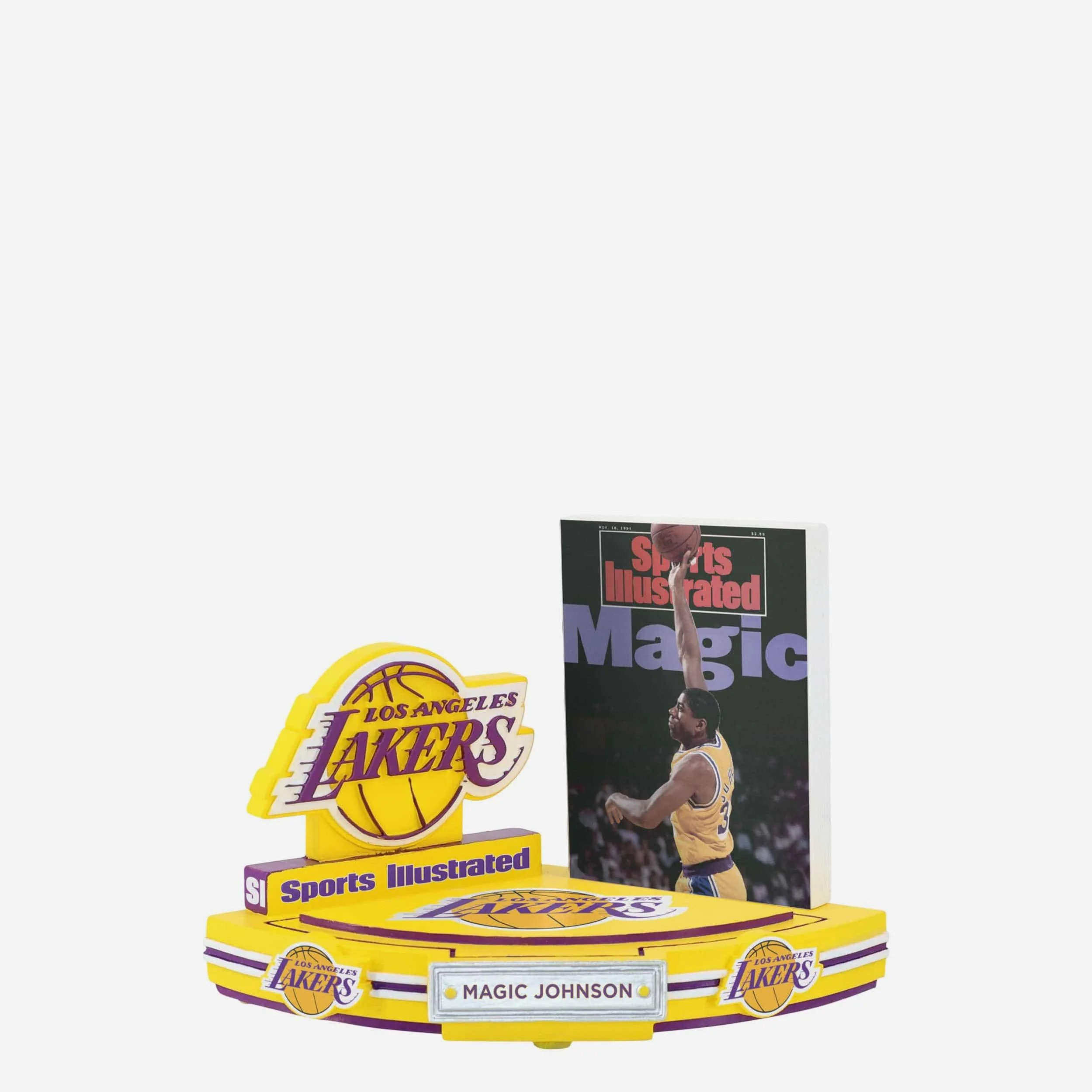 Magic Johnson Los Angeles Lakers Magic Sports Illustrated Cover Bobblehead - Image 4