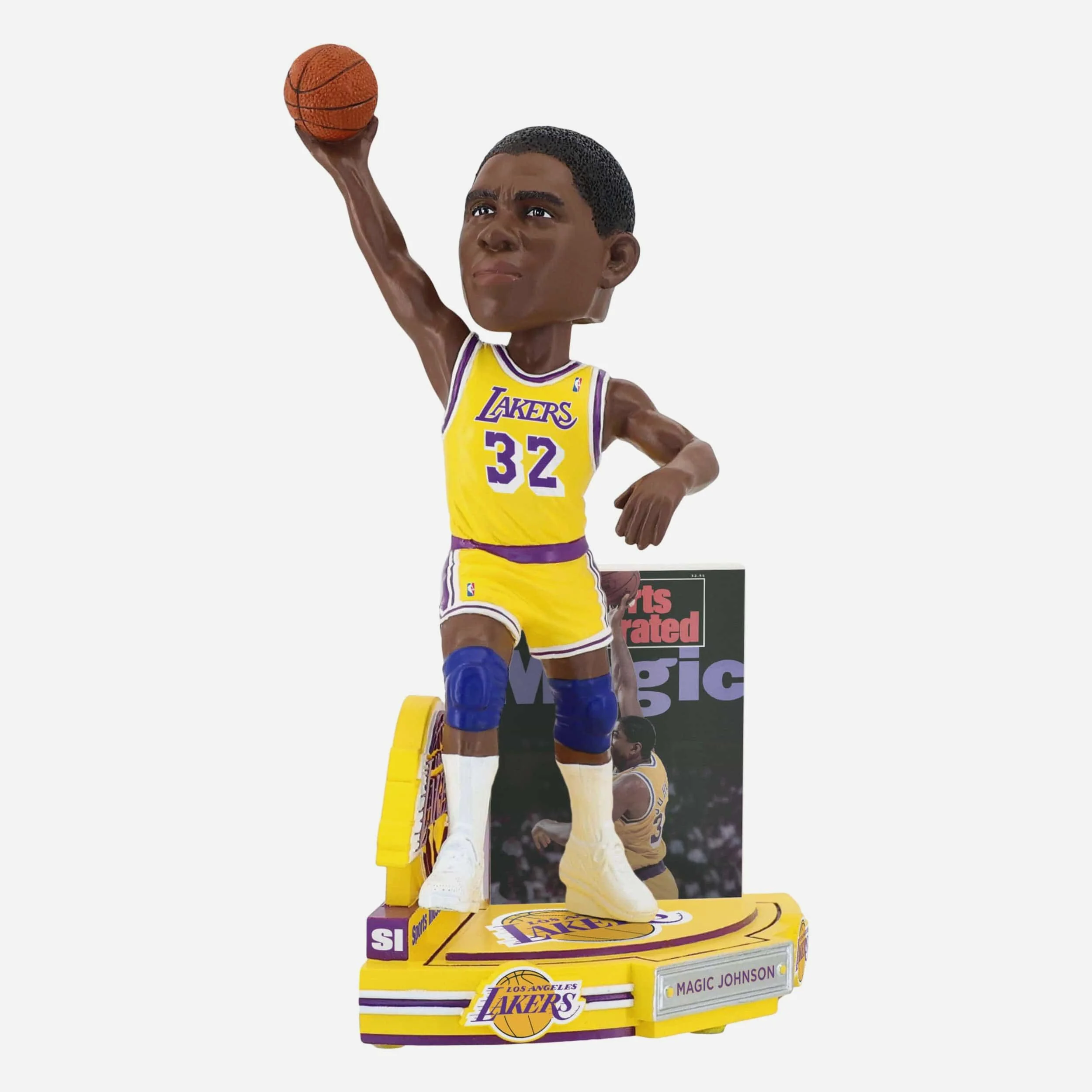 Magic Johnson Los Angeles Lakers Magic Sports Illustrated Cover Bobblehead - Image 5