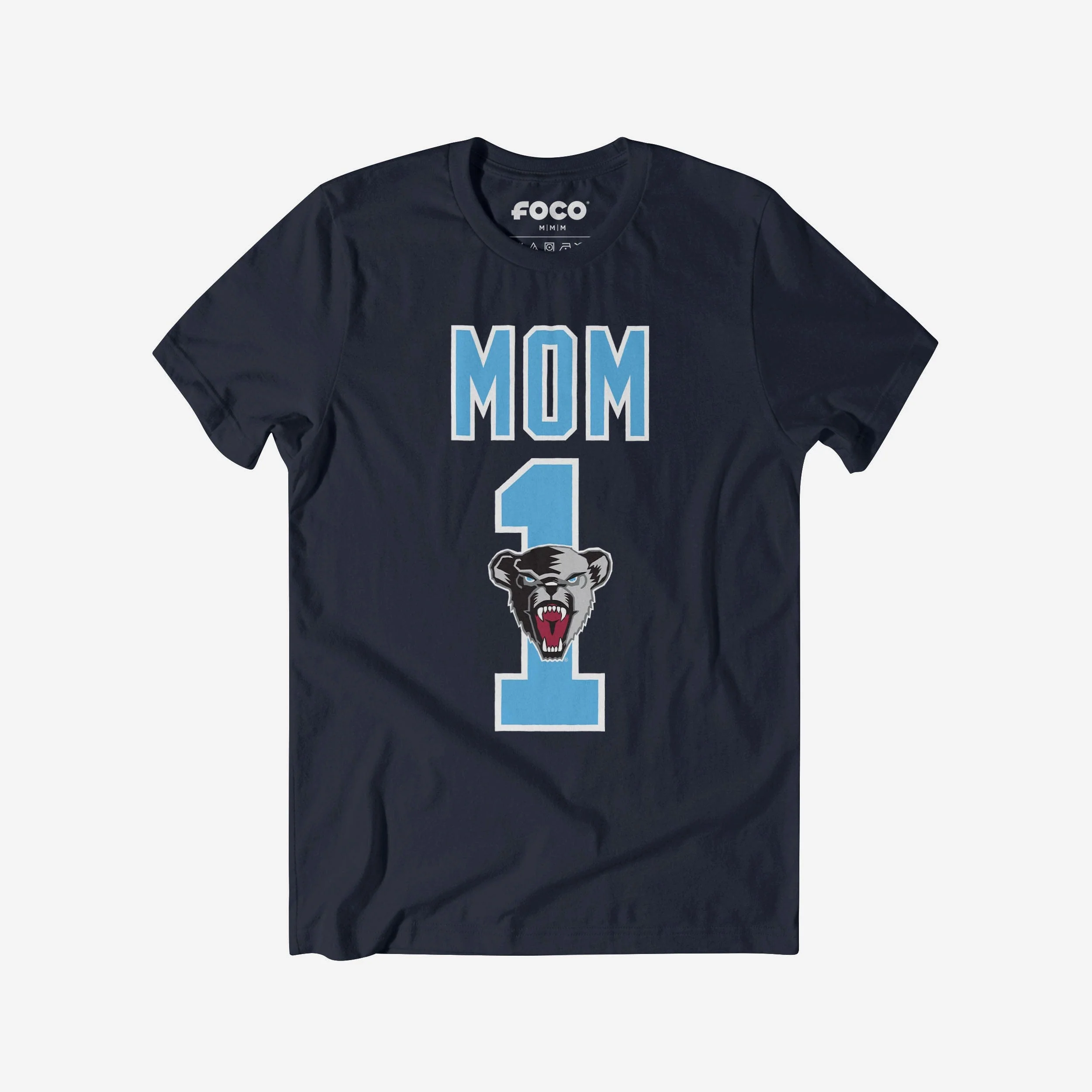 Maine Black Bears Number 1 Mom T-Shirt