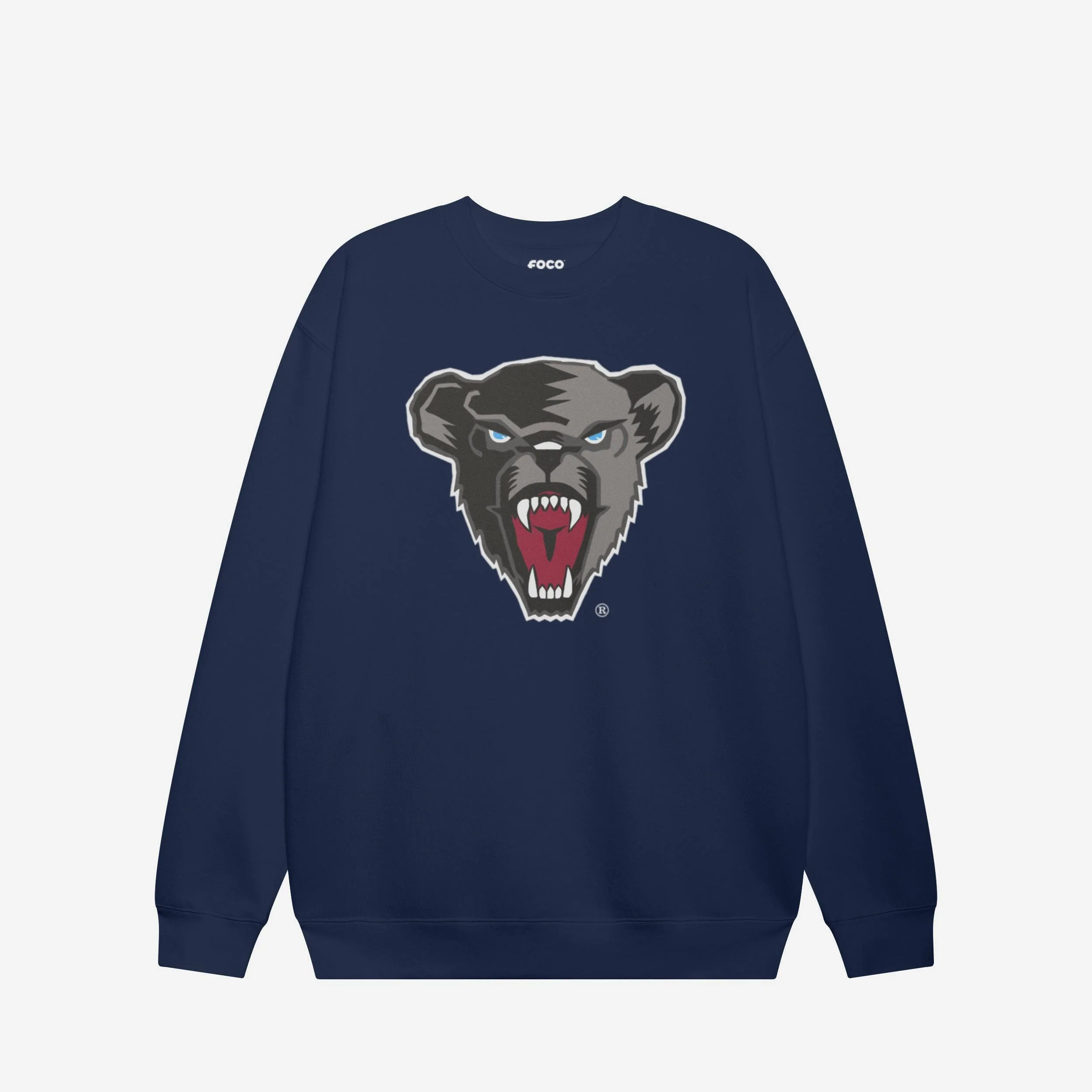 Maine Black Bears Primary Logo Crew Neck Sweatshirt - Image 3