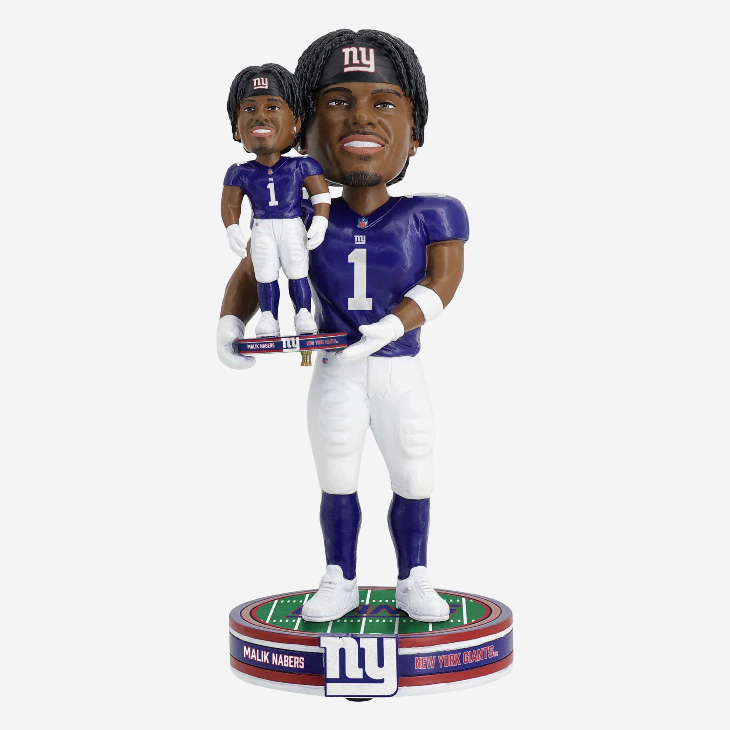 Malik Nabers New York Giants Bobble Dubblz Boblehead