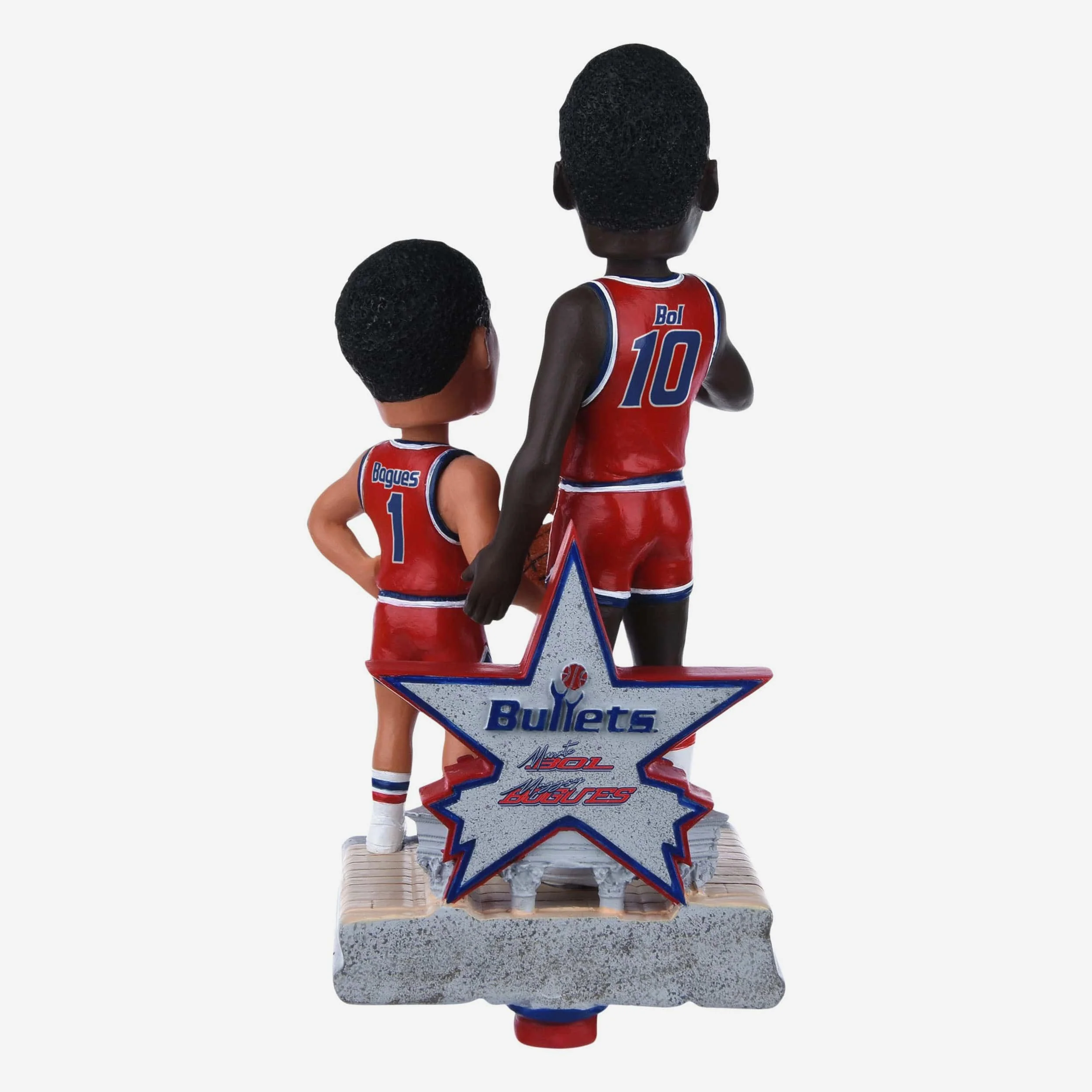 Manute Bol & Muggsy Bogues Washington Bullets Bobblemate Dual Bobblehead - Image 6