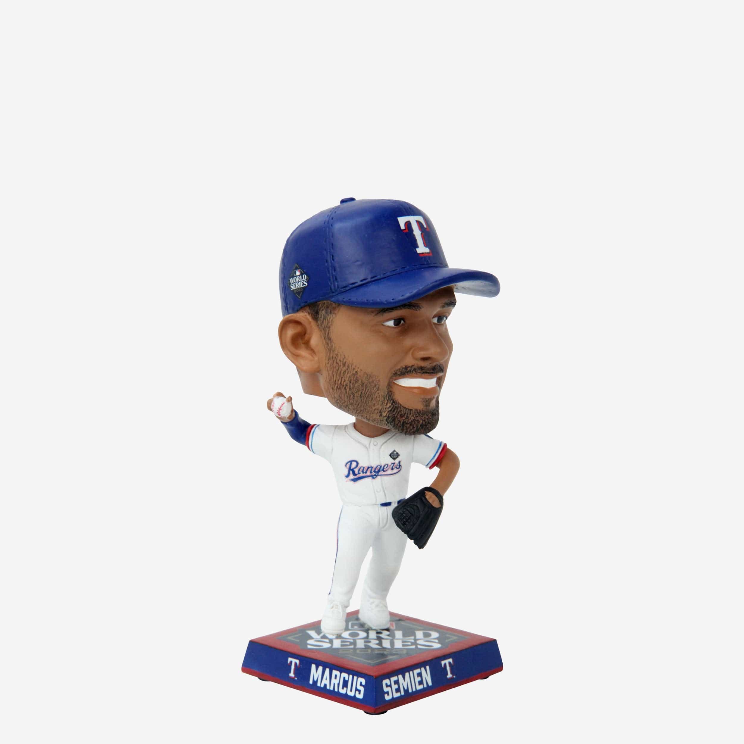 Marcus Semien Texas Rangers World Series Mini Bighead Bobblehead