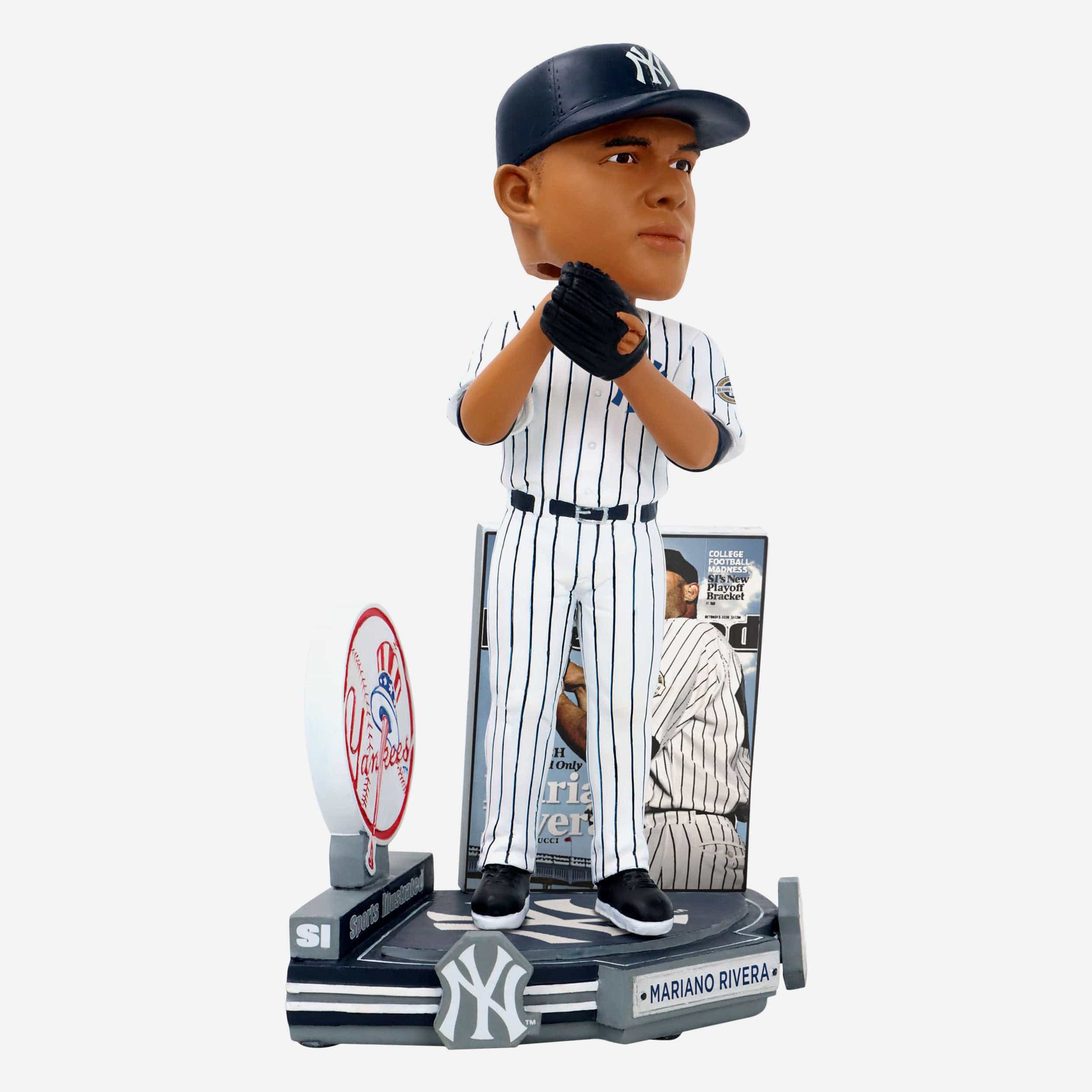 Mariano Rivera New York Yankees One Man One Pitch Sports Illustrated Cover Bobblehead - Image 3
