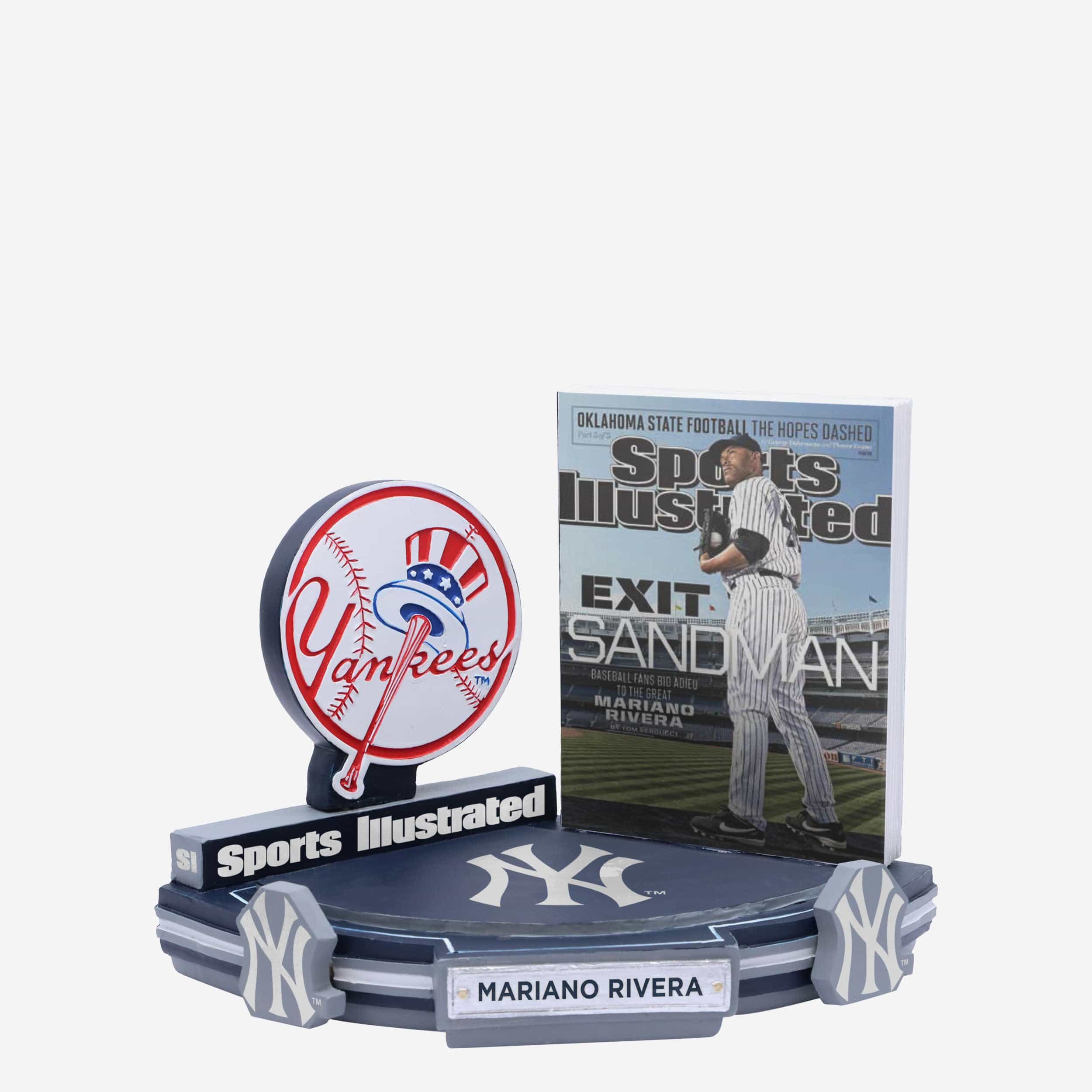 Mariano Rivera New York Yankees Sports Illustrated Cover Bobblehead - Image 4
