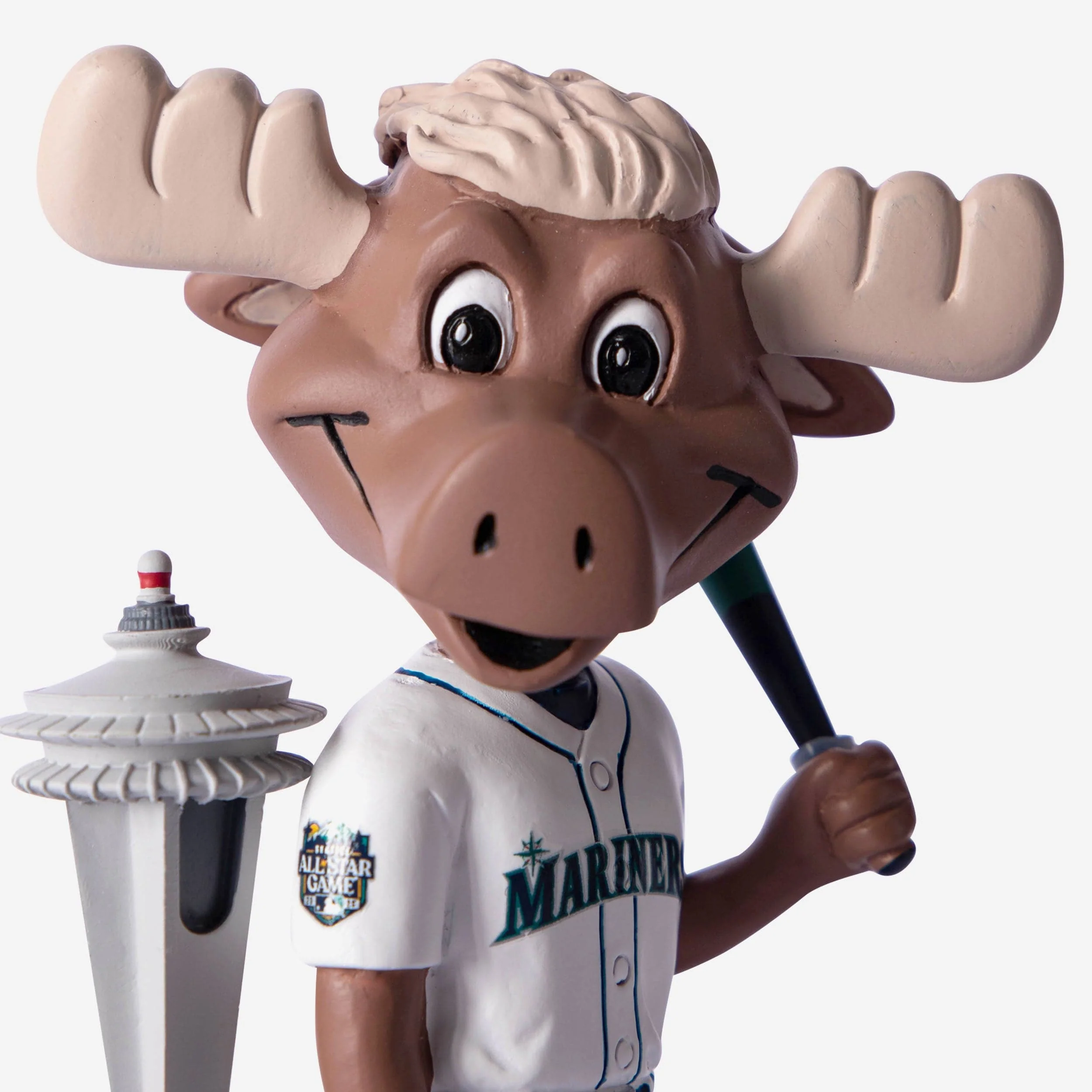 Mariner Moose Seattle Mariners 2023 All-Star Bobbles on Parade Mascot Bobblehead - Image 2