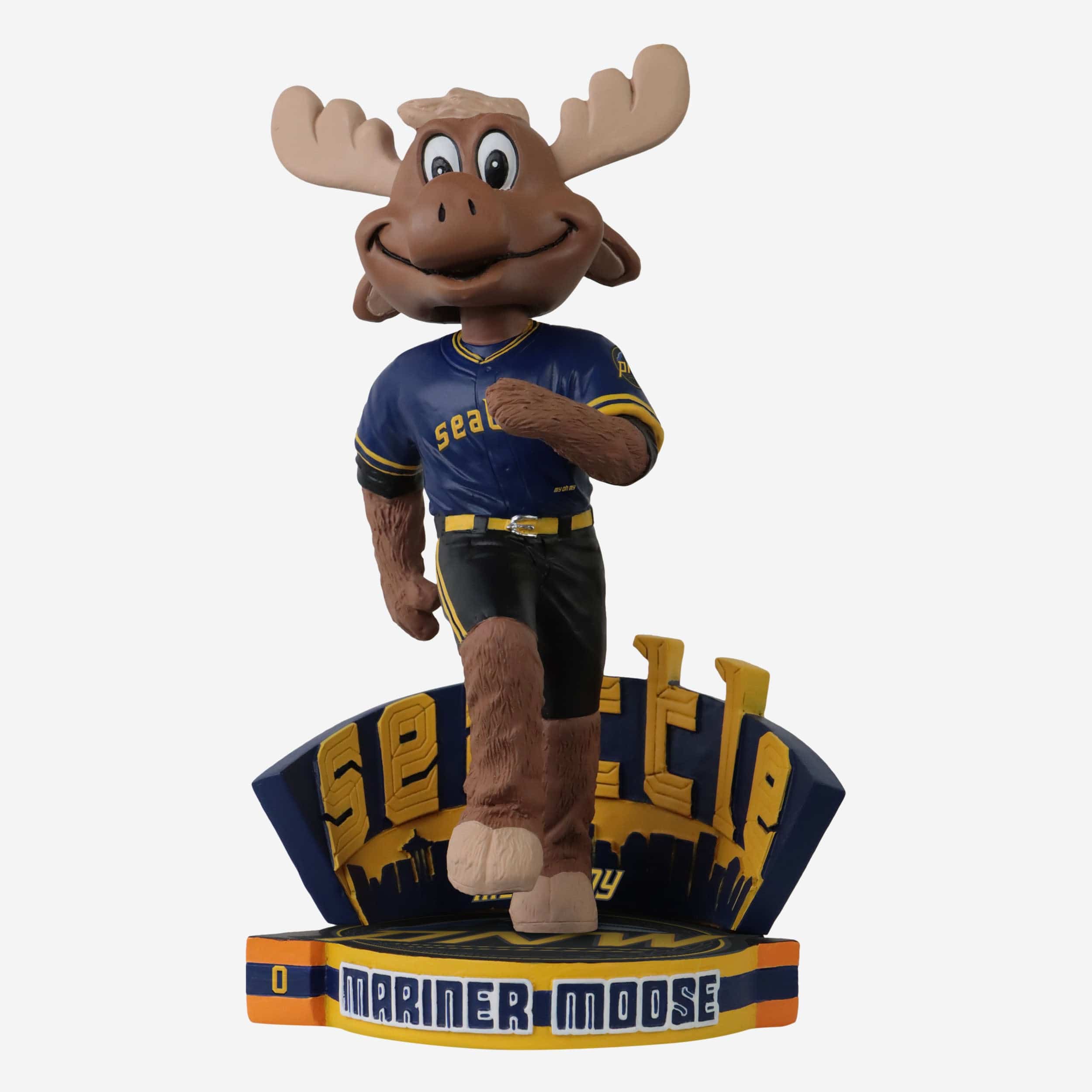 Mariner Moose Seattle Mariners 2023 City Connect Mascot Bobblehead