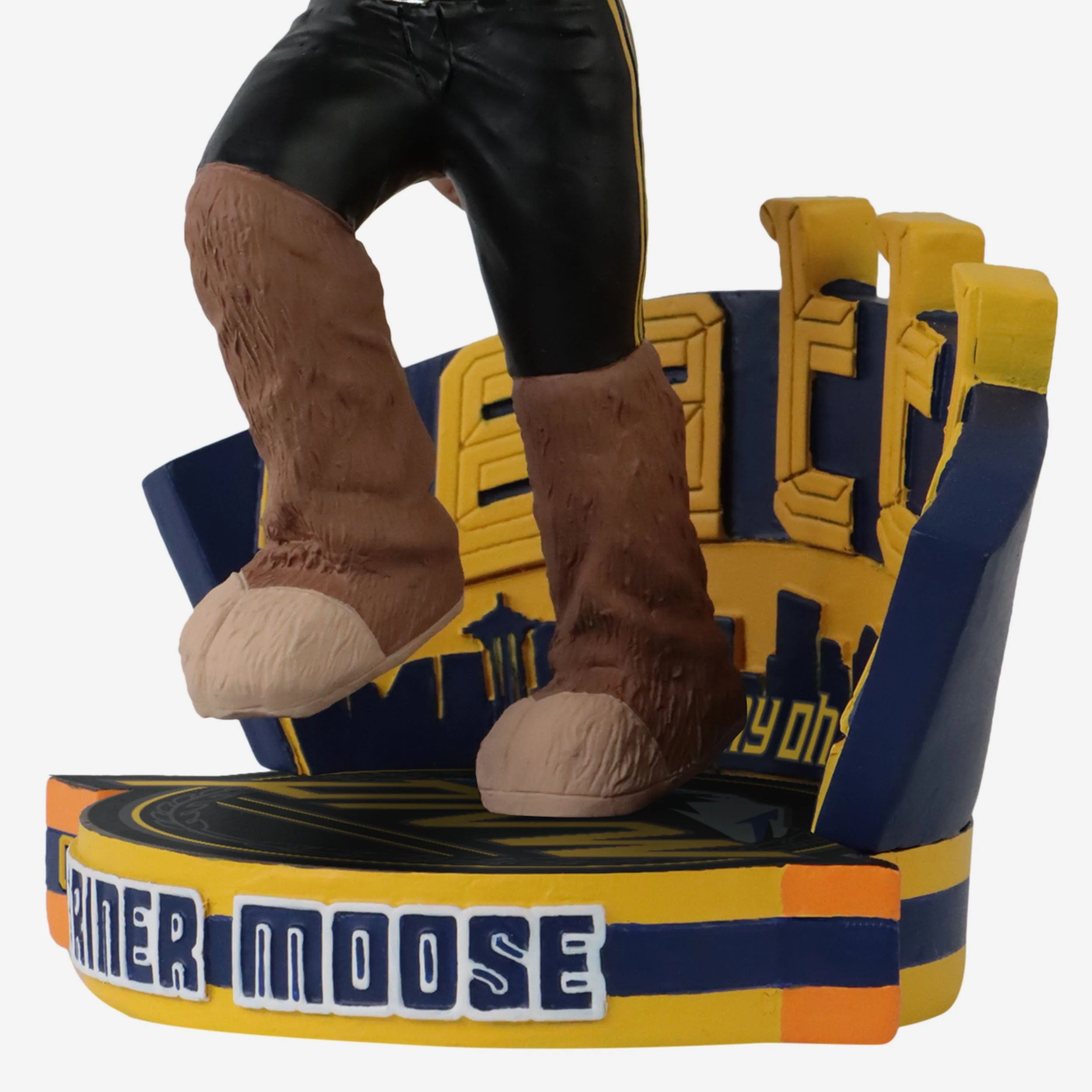 Mariner Moose Seattle Mariners 2023 City Connect Mascot Bobblehead - Image 3