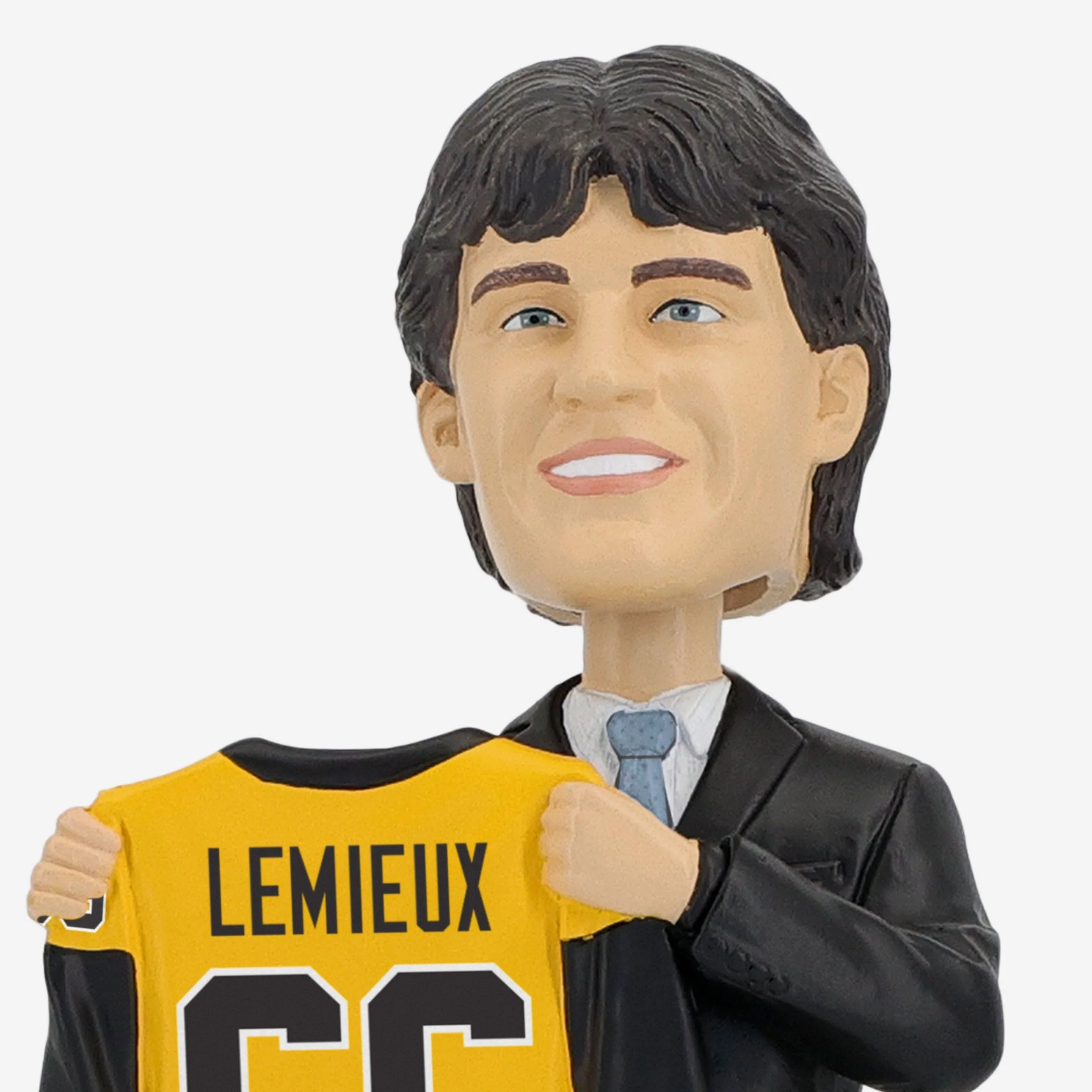 Mario Lemieux Pittsburgh Penguins 1984 Draft Pick Bobblehead - Image 2