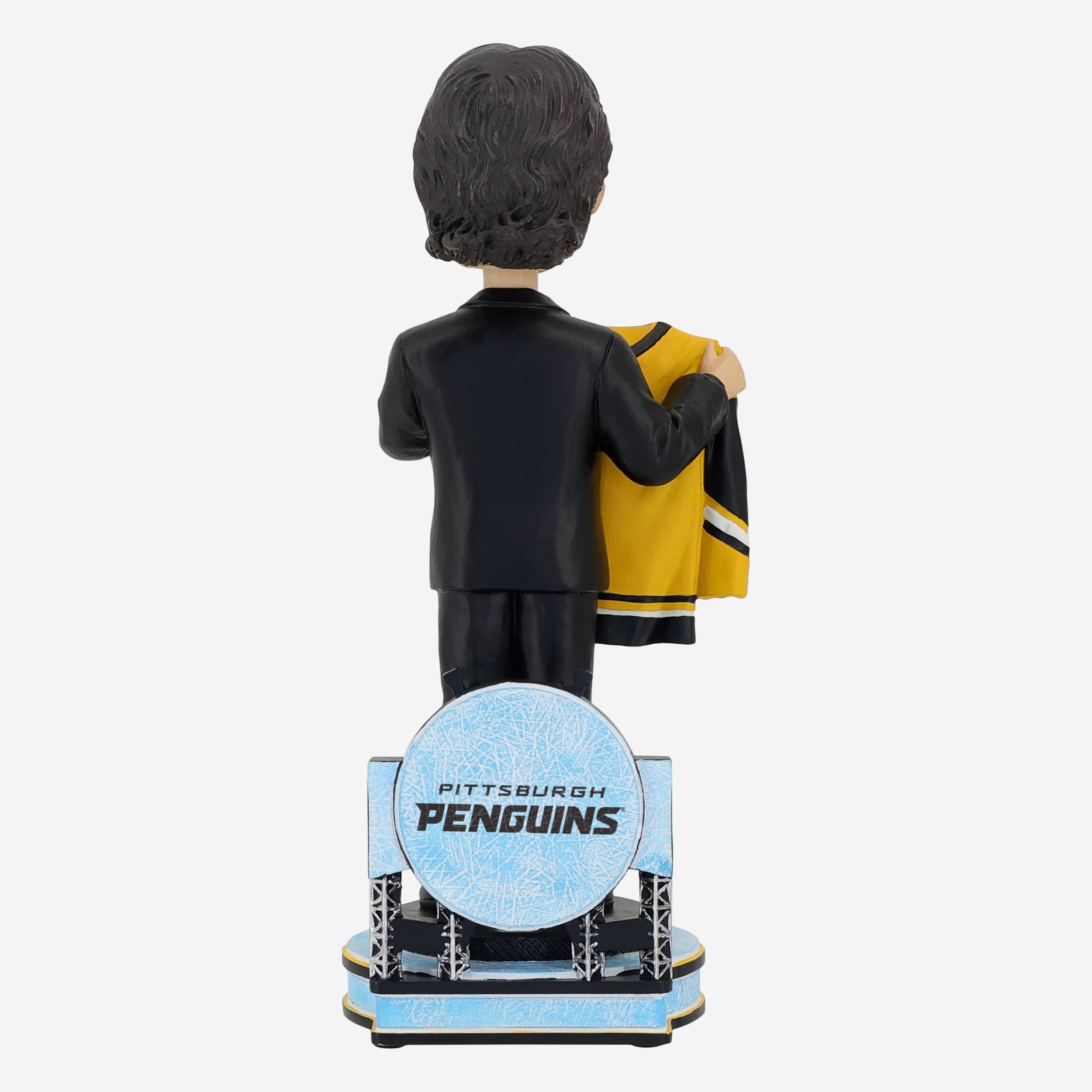 Mario Lemieux Pittsburgh Penguins 1984 Draft Pick Bobblehead - Image 5