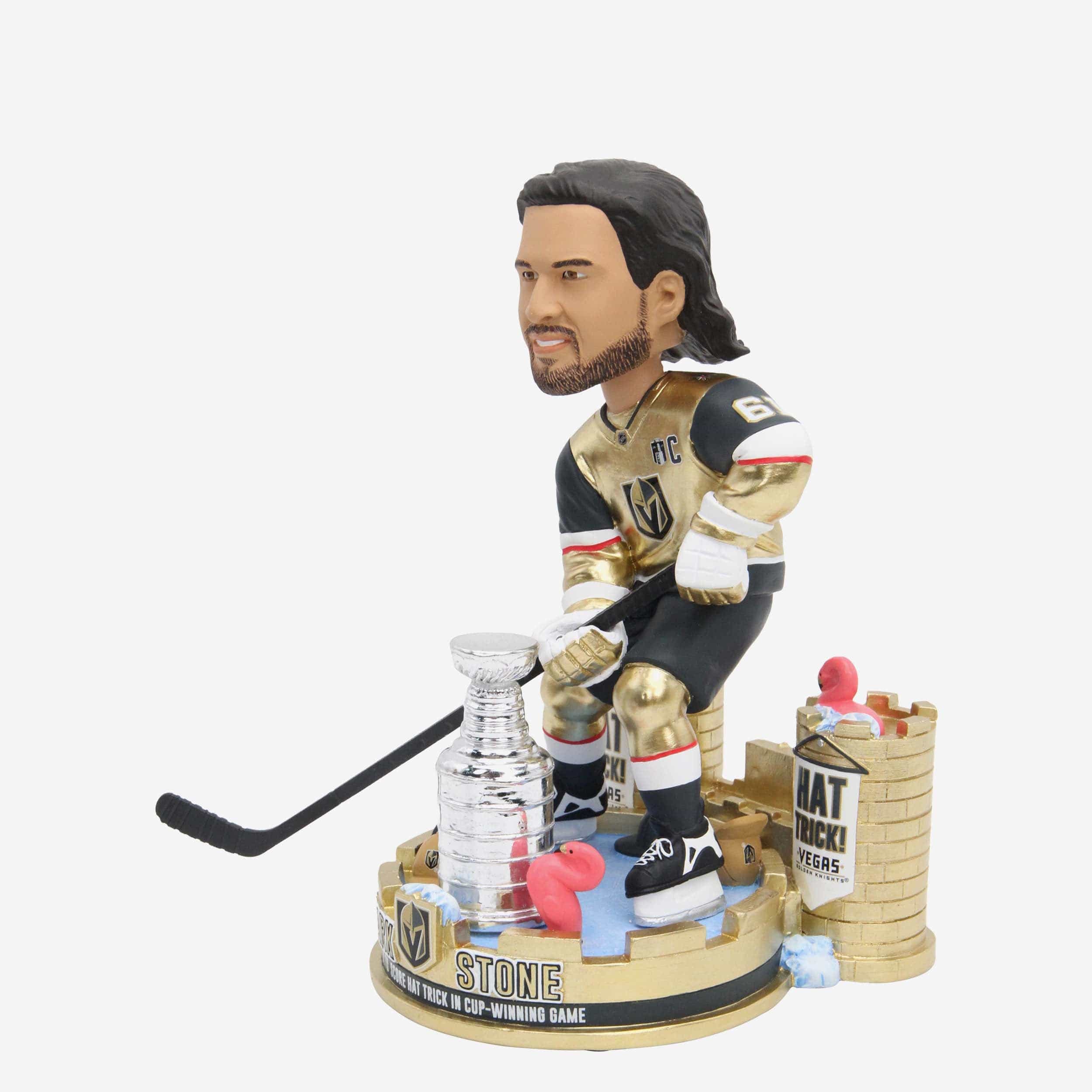 Mark Stone Vegas Golden Knights 2023 Stanley Cup Champions Hat Trick Bobblehead - Image 4