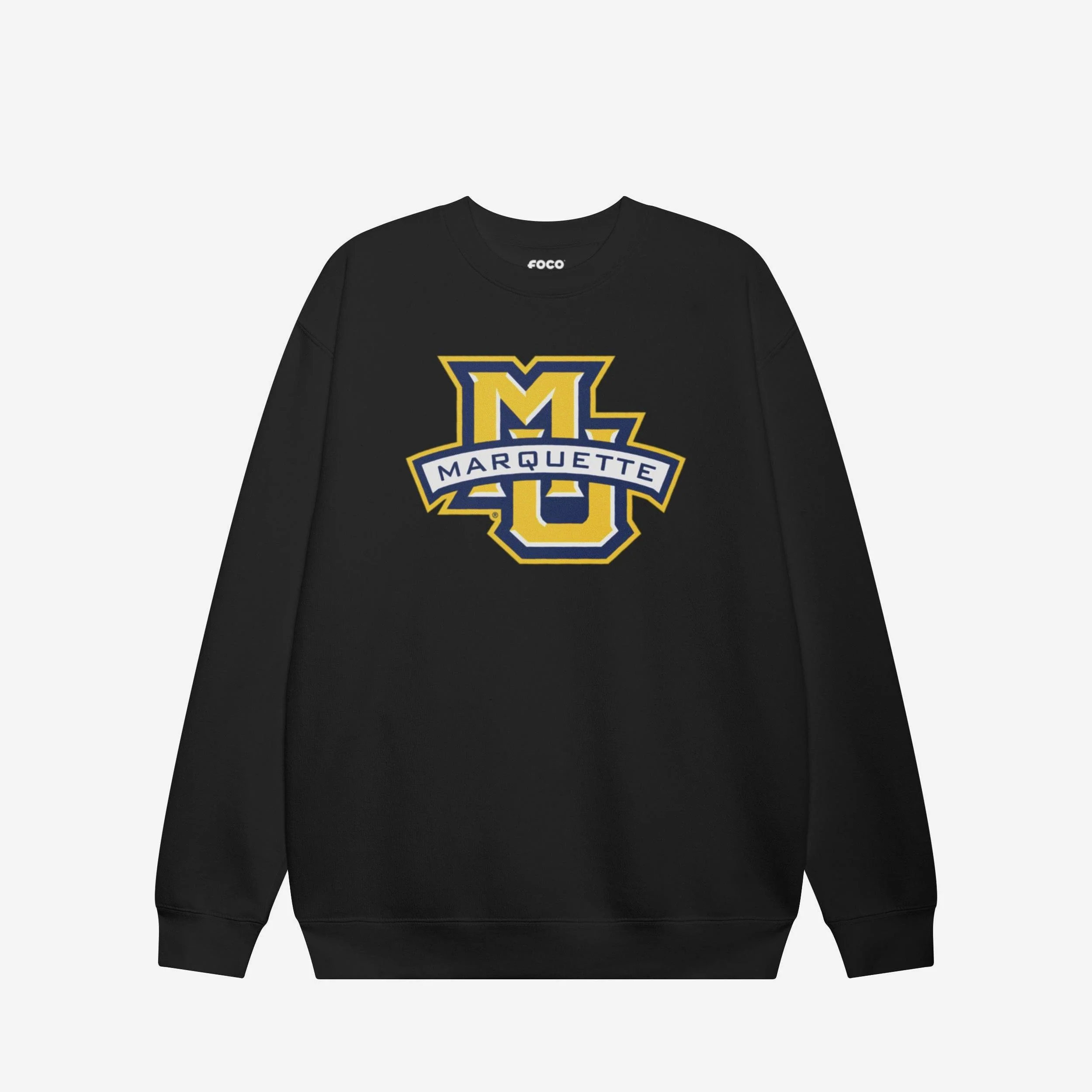 Marquette Golden Eagles Primary Logo Crew Neck Sweatshirt - Image 3