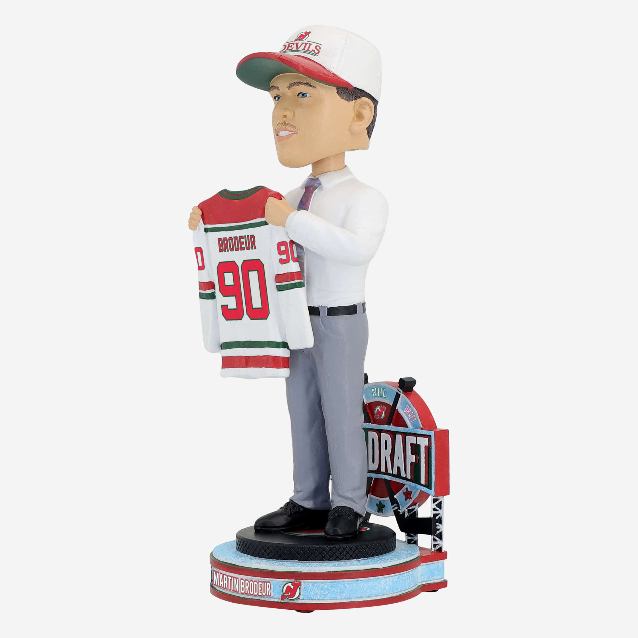 Martin Brodeur New Jersey Devils 1990 Draft Pick Bobblehead - Image 4
