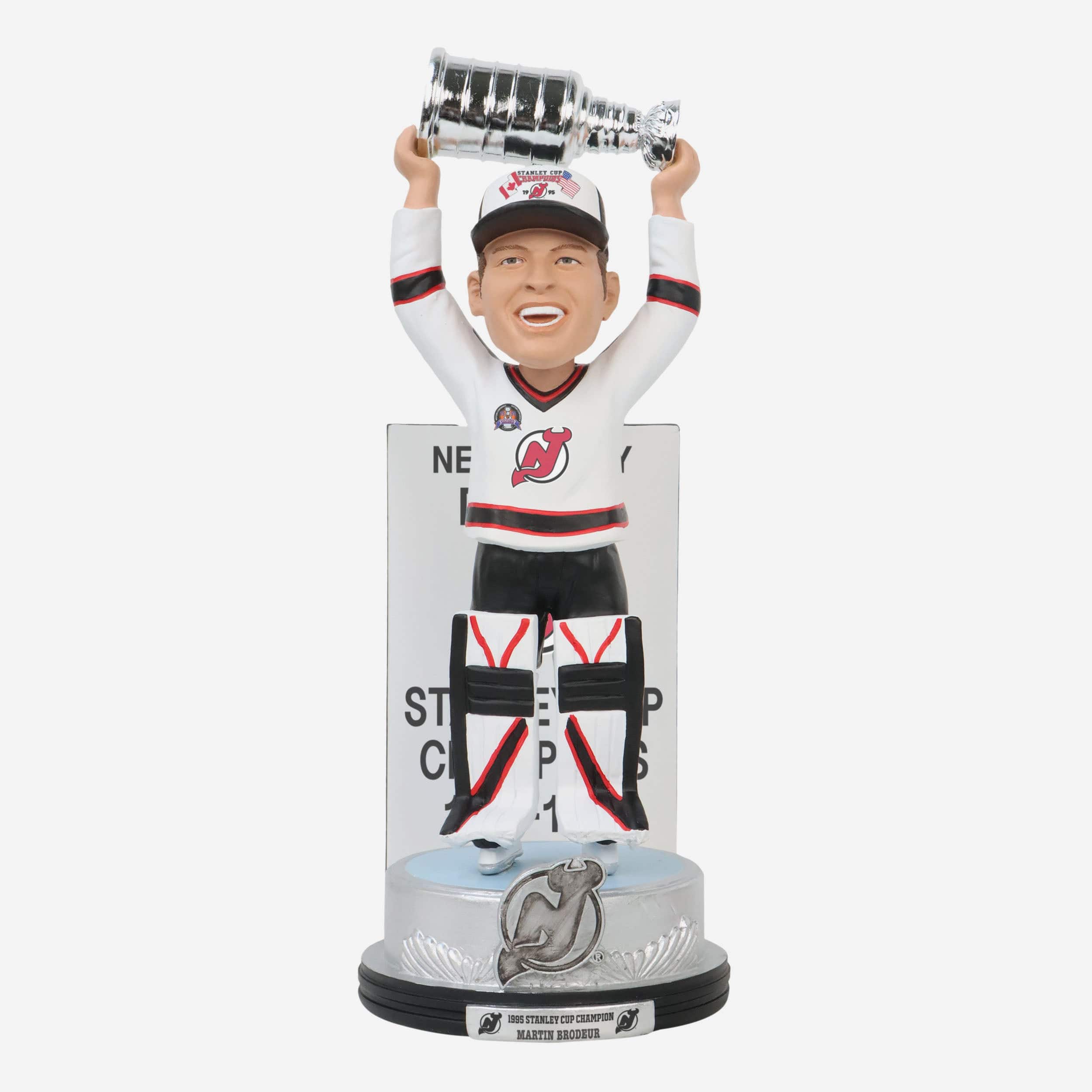 Martin Brodeur New Jersey Devils Stanley Cup Celebration Series Bobblehead