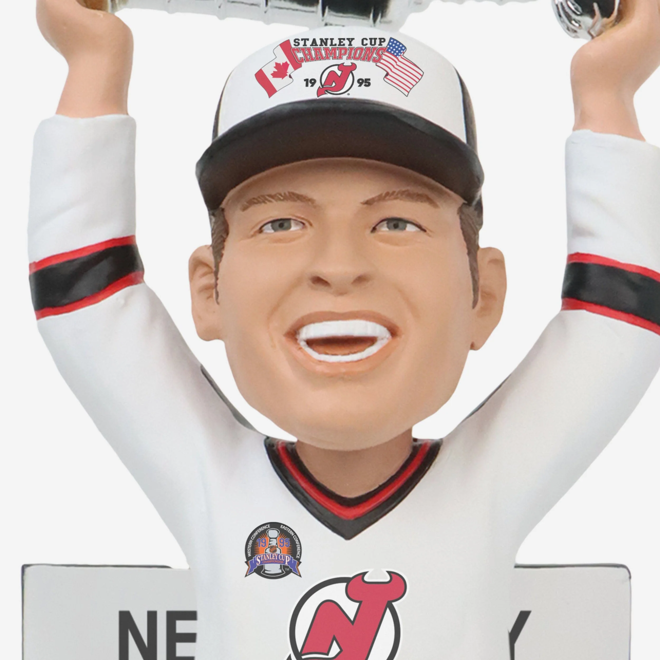 Martin Brodeur New Jersey Devils Stanley Cup Celebration Series Bobblehead - Image 2