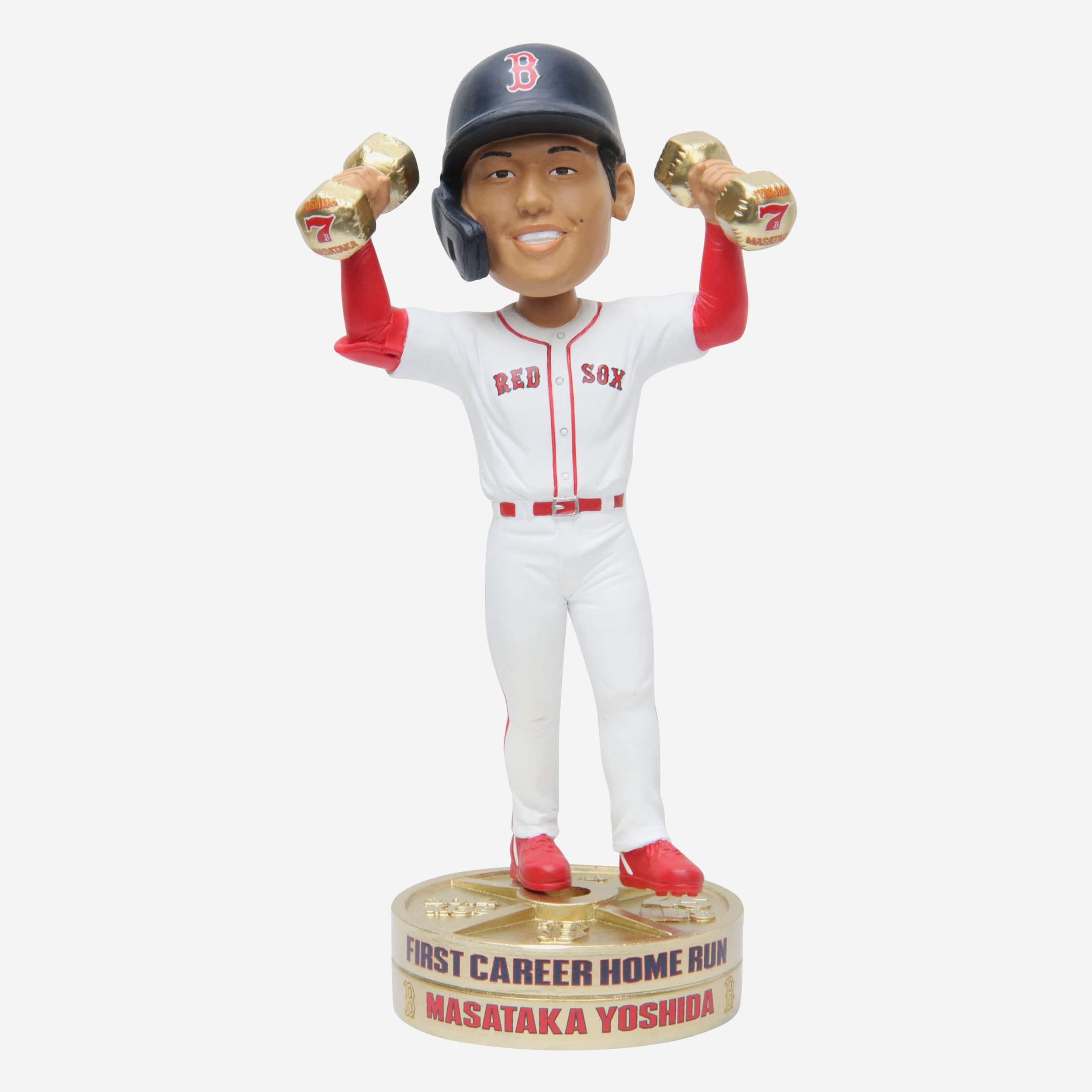 Masataka Yoshida Boston Red Sox Weights Home Run Celebration Bobblehead