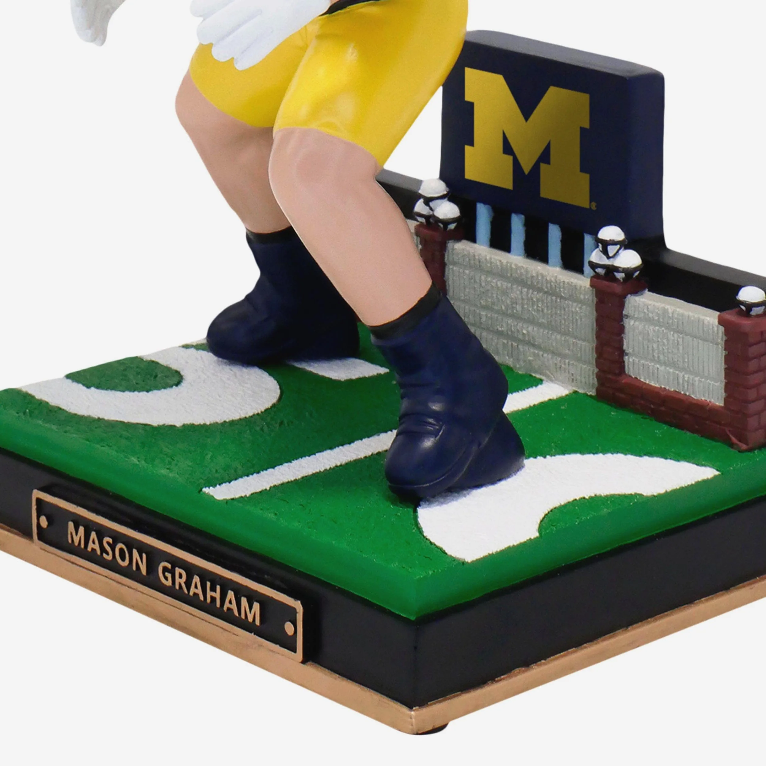 Mason Graham Michigan Wolverines Gates Series Bobblehead - Image 3
