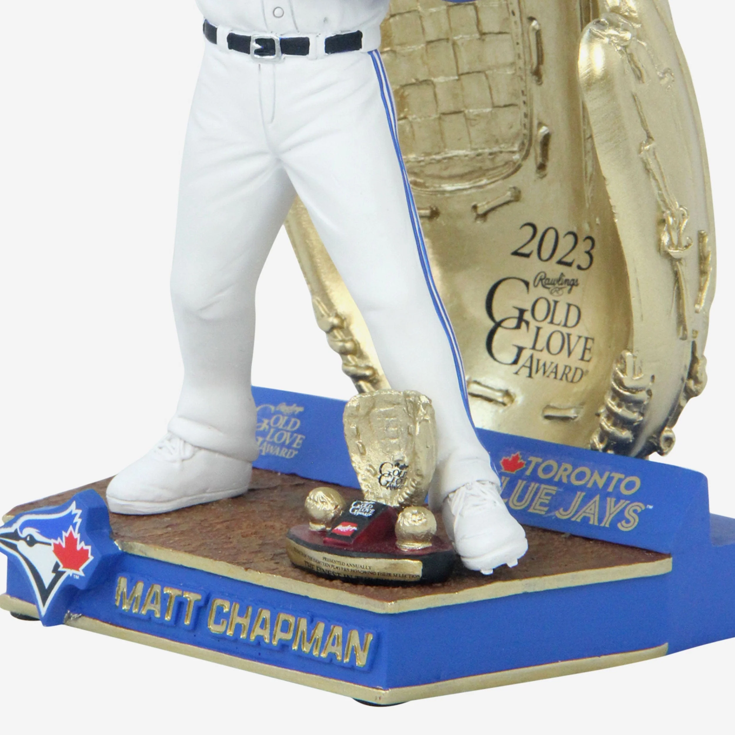 Matt Chapman Toronto Blue Jays 2023 Gold Glove Bobblehead - Image 3