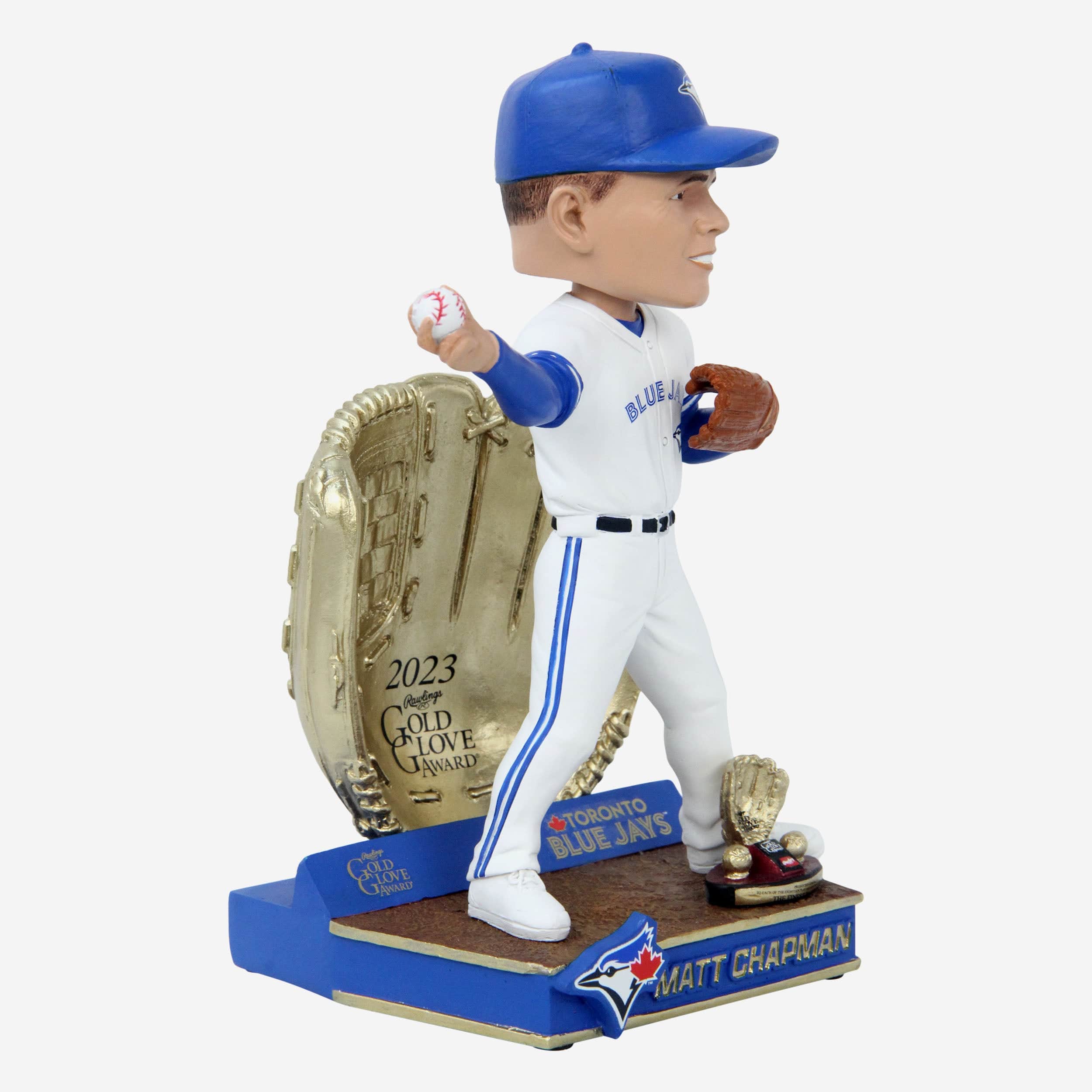 Matt Chapman Toronto Blue Jays 2023 Gold Glove Bobblehead - Image 4
