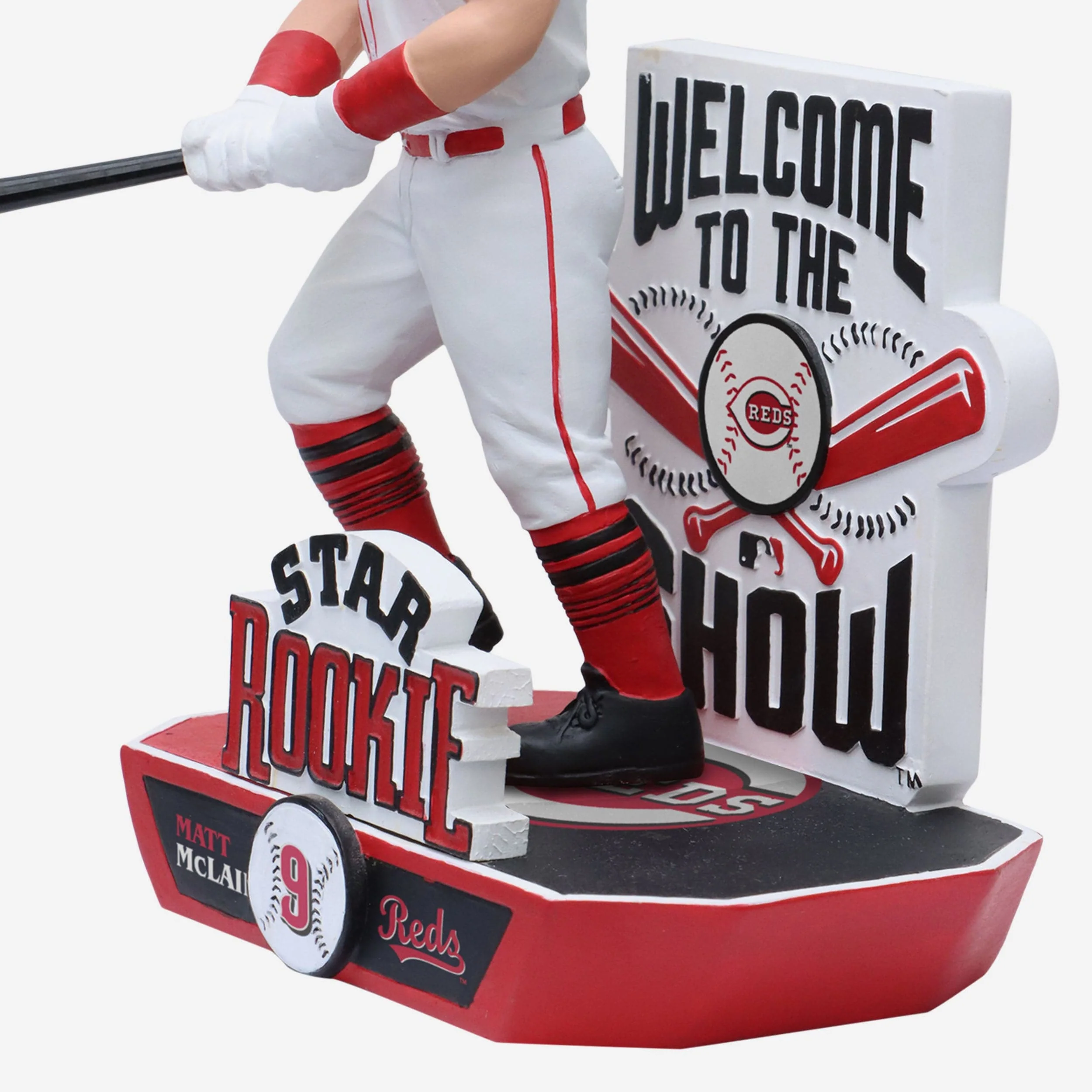 Matt McLain Cincinnati Reds Star Rookie Bobblehead - Image 3