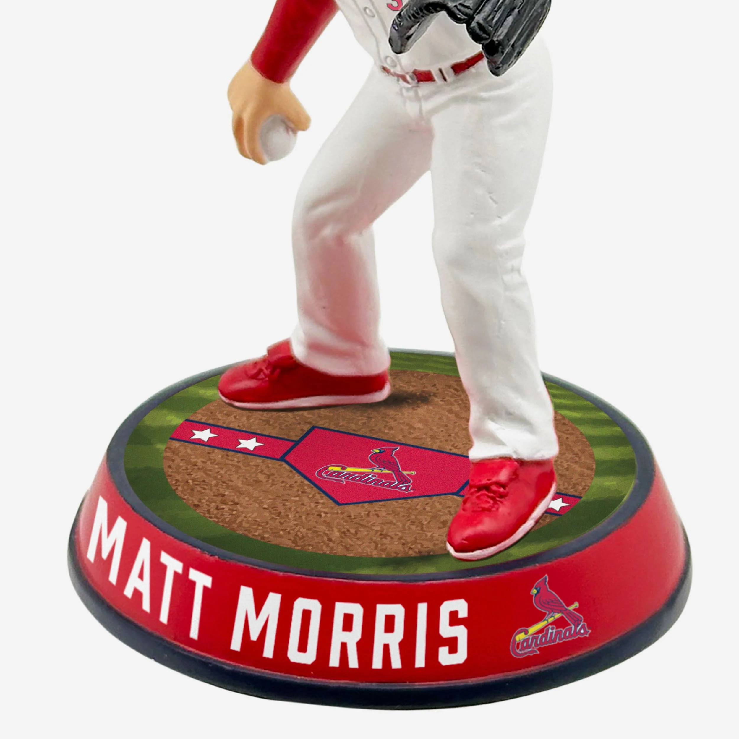 Matt Morris St Louis Cardinals Field Stripe Bighead Bobblehead - Image 3