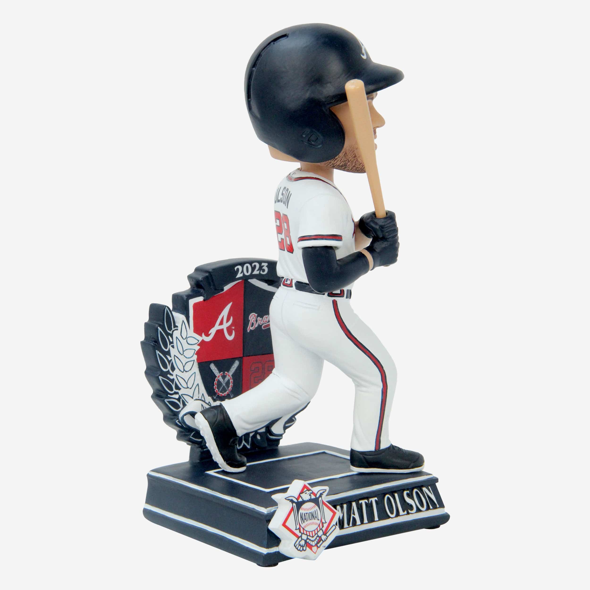 Matt Olson Atlanta Braves 2023 National League Home Run & RBI Leader Bobblehead - Image 4