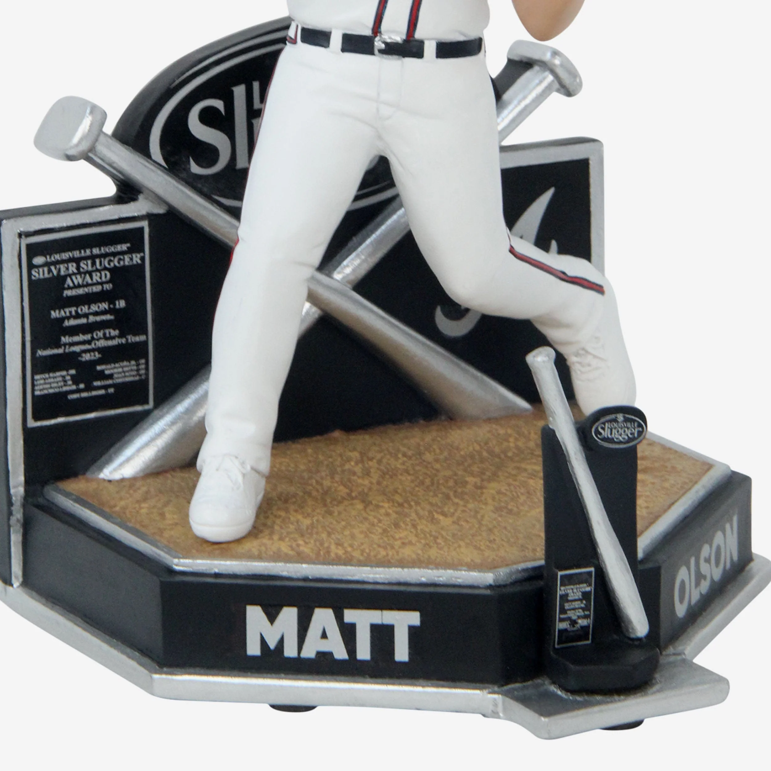 Matt Olson Atlanta Braves 2023 Silver Slugger Bobblehead - Image 3