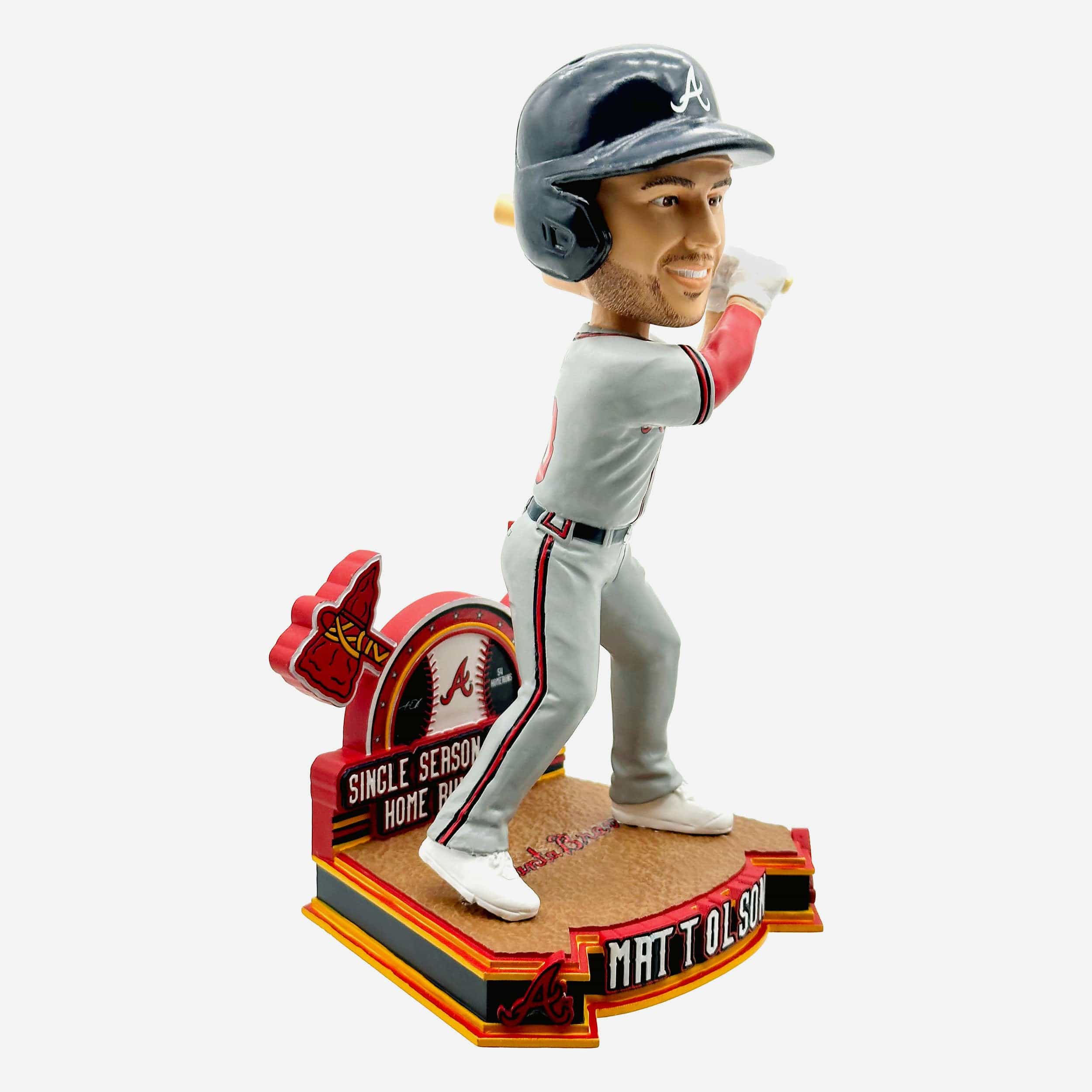 Matt Olson Atlanta Braves Franchise Single-Season Home Run Record Bobblehead - Image 4