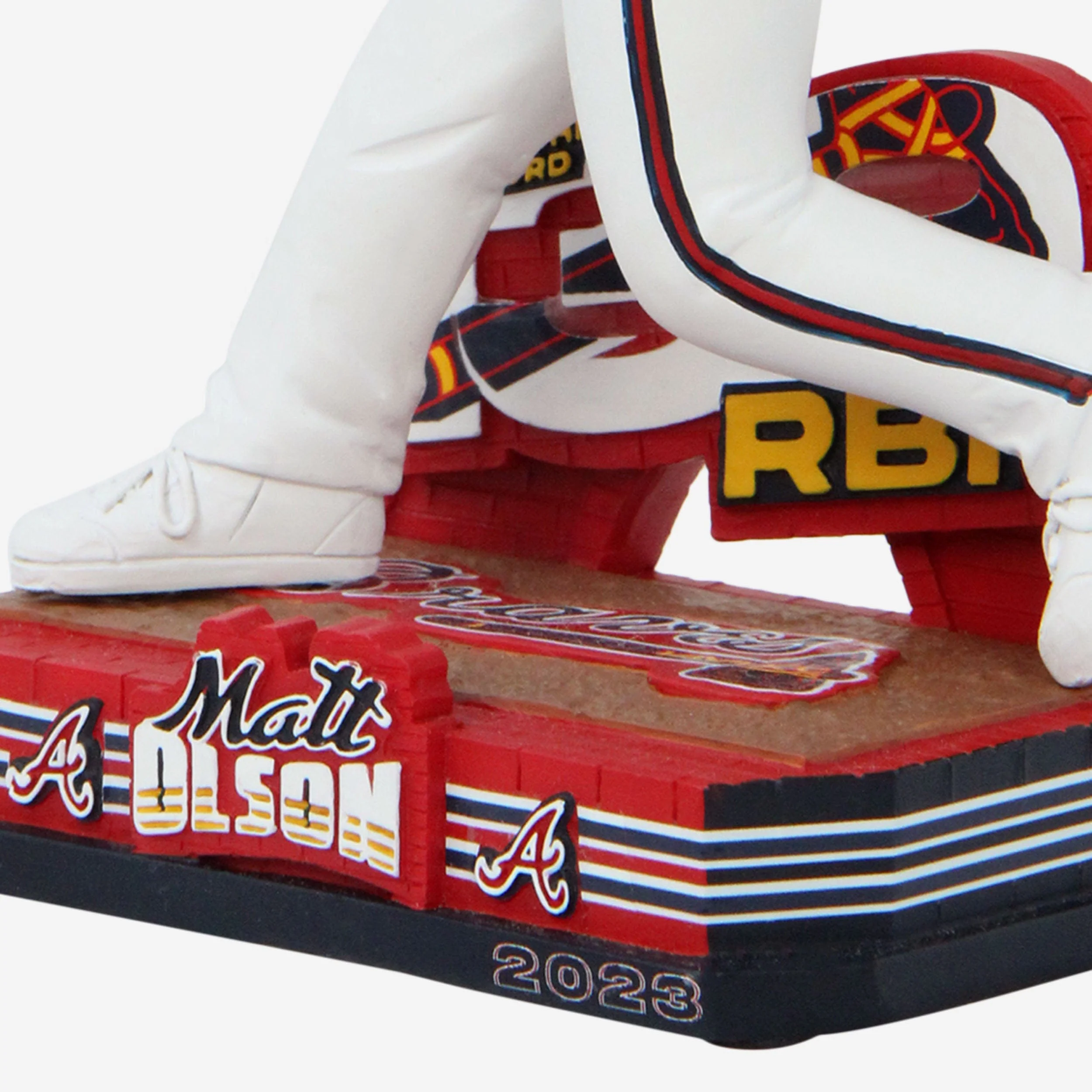 Matt Olson Atlanta Braves Franchise Single-Season RBI Record Bobblehead - Image 3