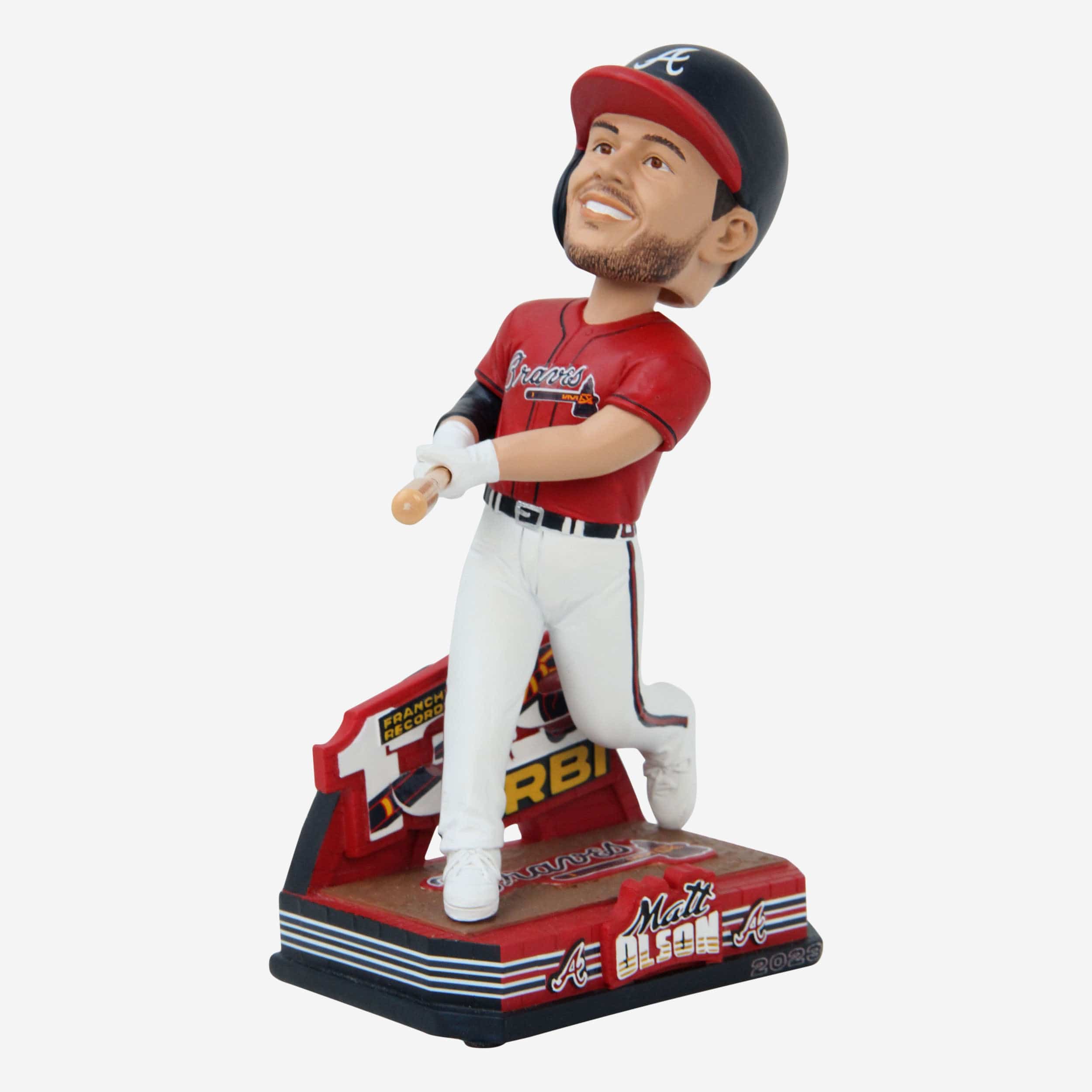 Matt Olson Atlanta Braves Franchise Single-Season RBI Record Bobblehead - Image 4