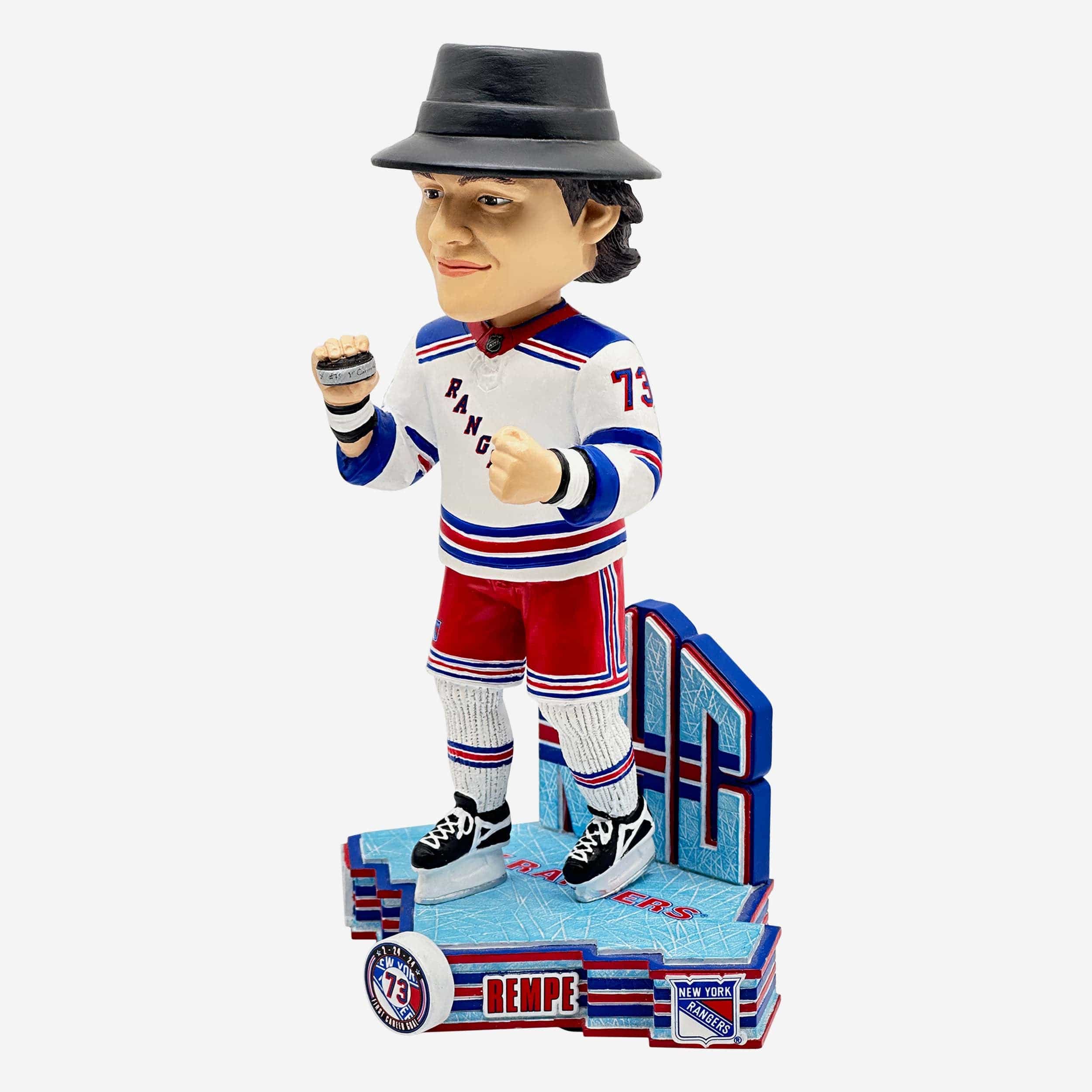 Matt Rempe New York Rangers First Goal Bobblehead - Image 4