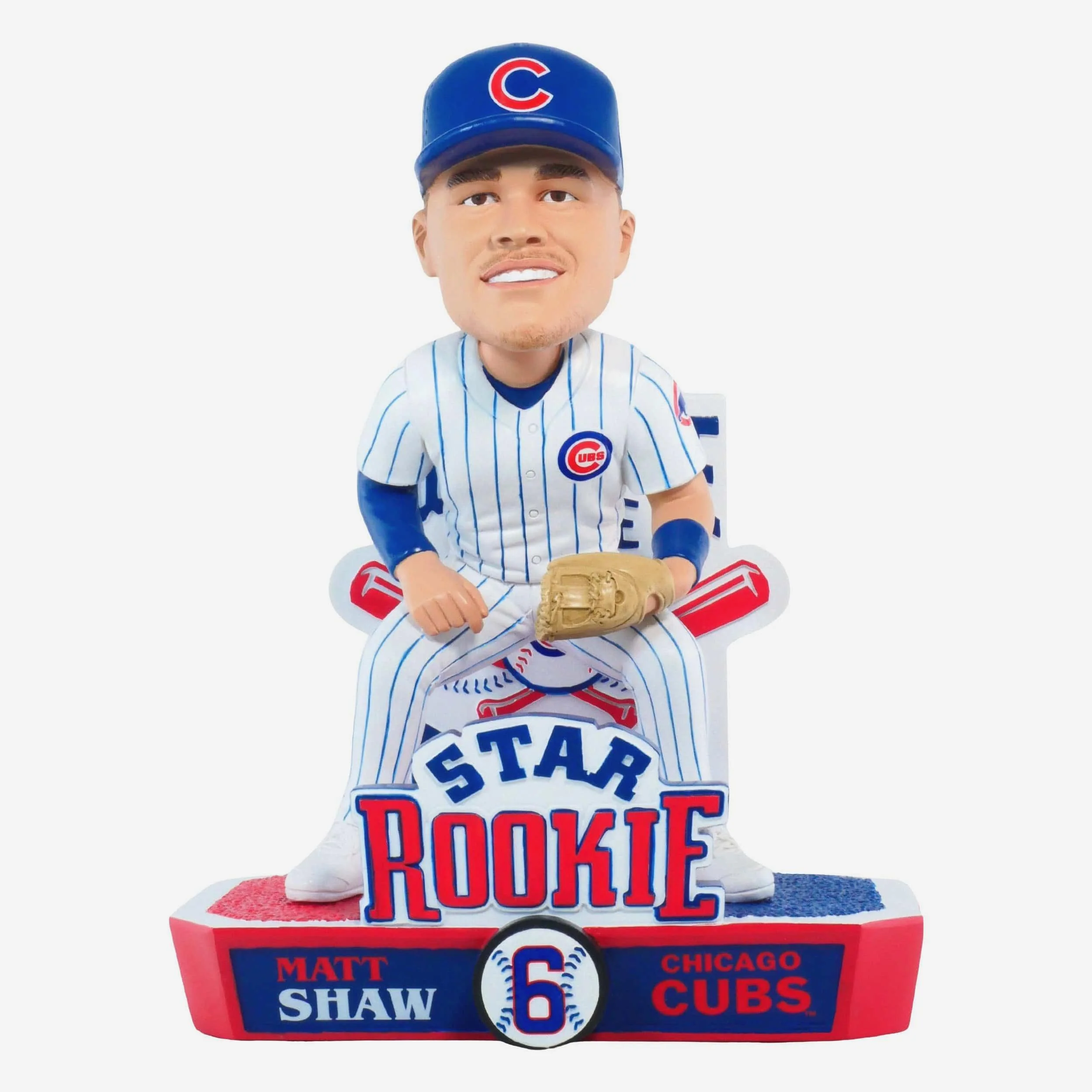 Matt Shaw Chicago Cubs Star Rookie Bobblehead
