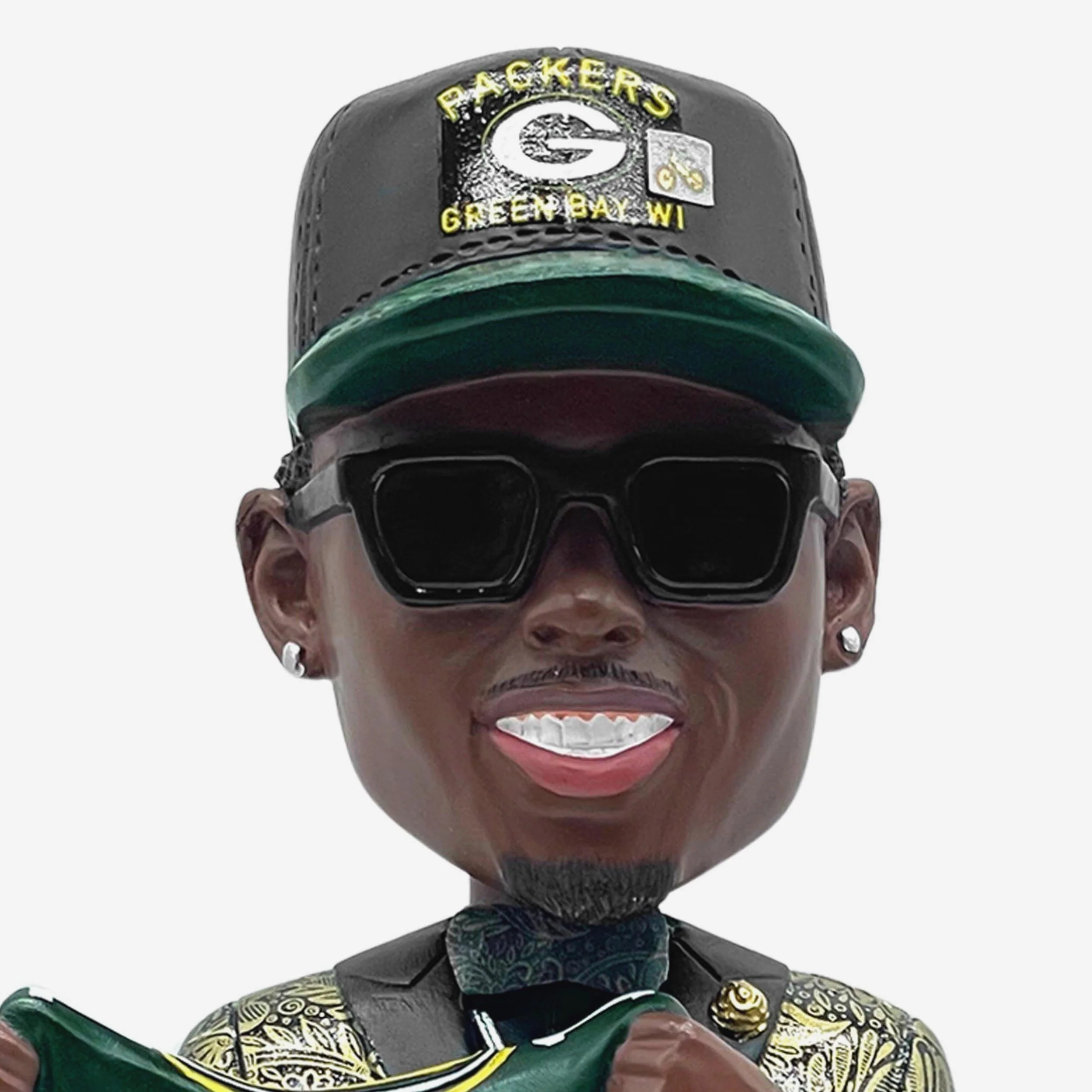 Matthew Golden Green Bay Packers 2025 NFL Draft Pick Number 23 Bobblehead - Image 2