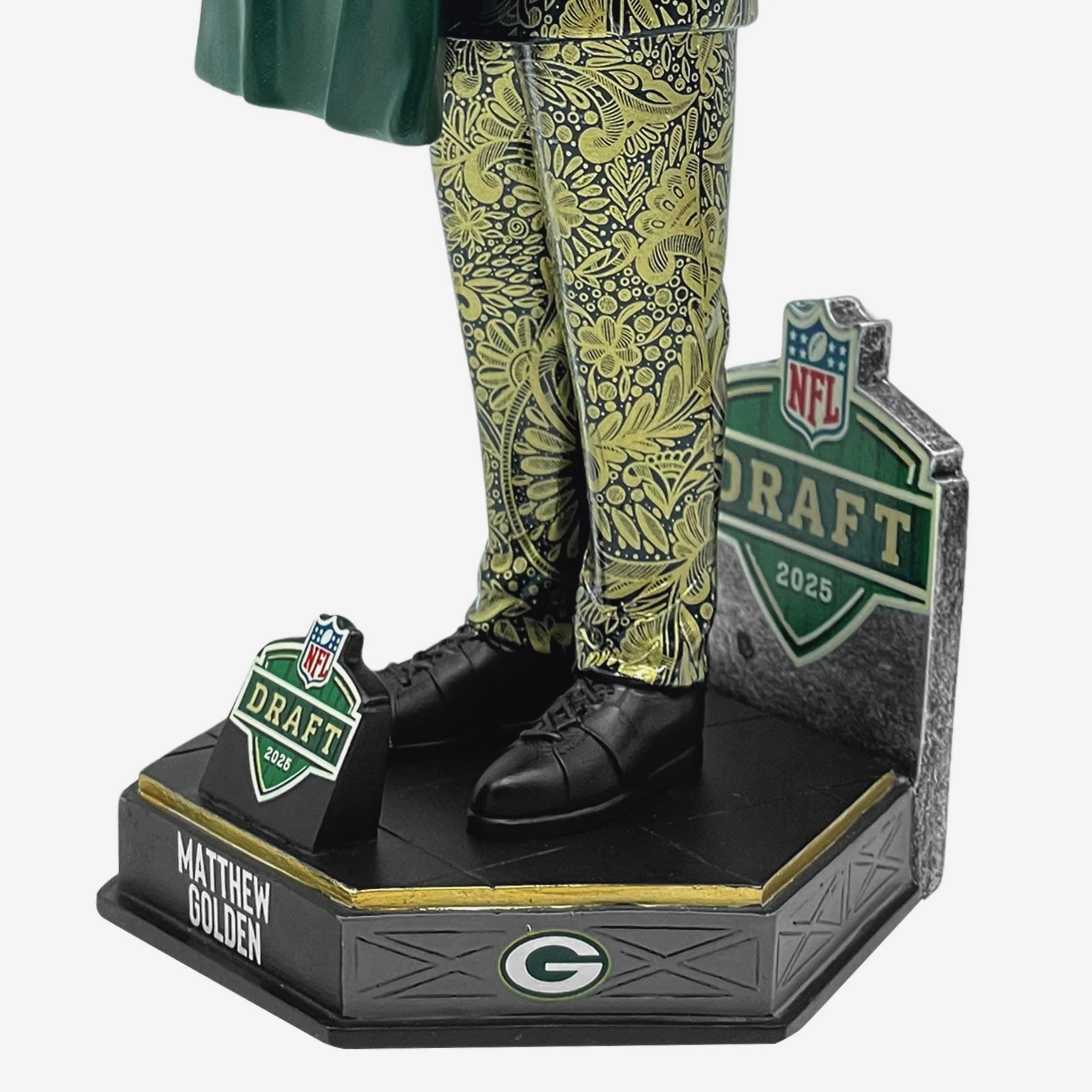 Matthew Golden Green Bay Packers 2025 NFL Draft Pick Number 23 Bobblehead - Image 3