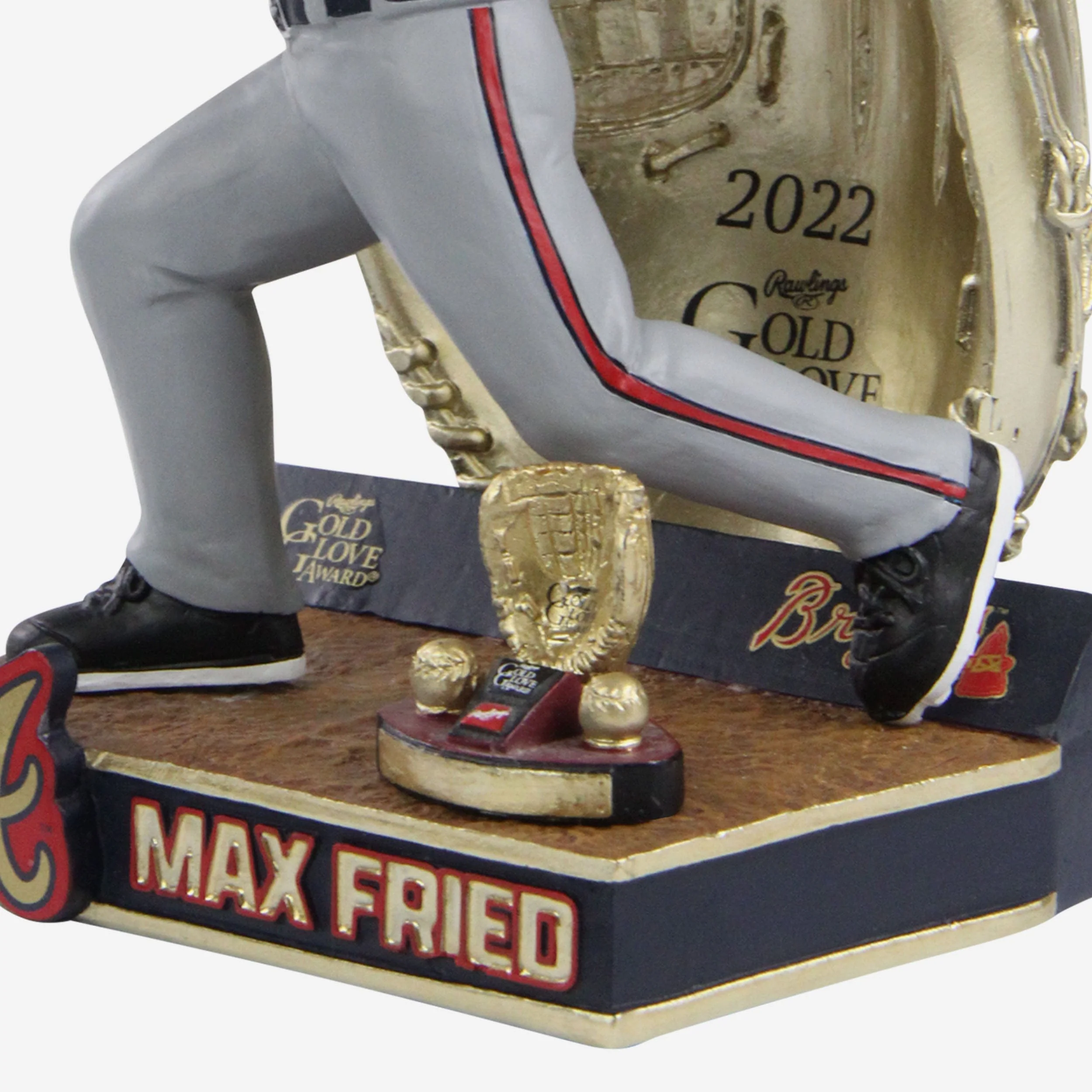 Max Fried Atlanta Braves 2022 Gold Glove Bobblehead - Image 3