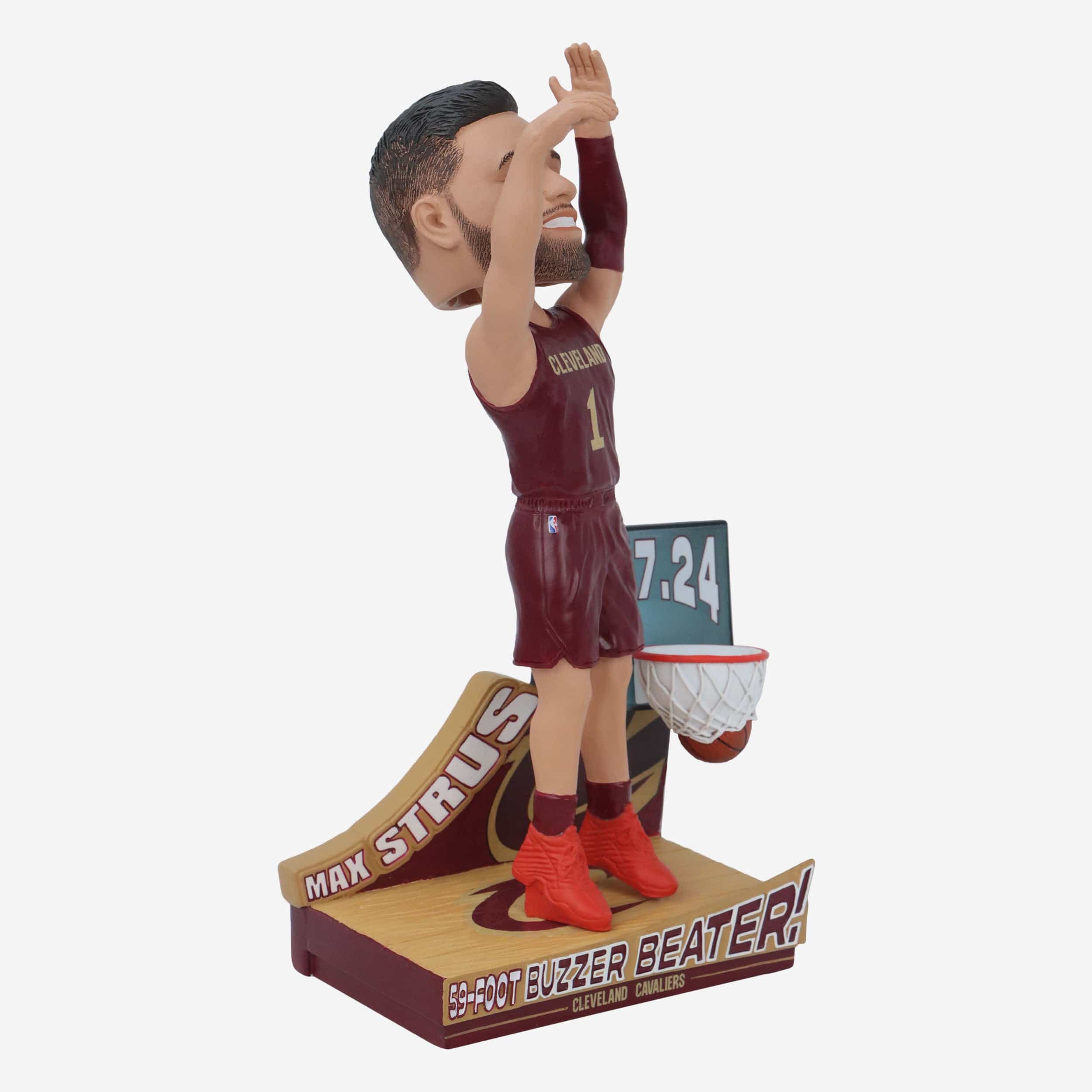 Max Strus Cleveland Cavaliers Buzzer Beater Bobblehead - Image 4