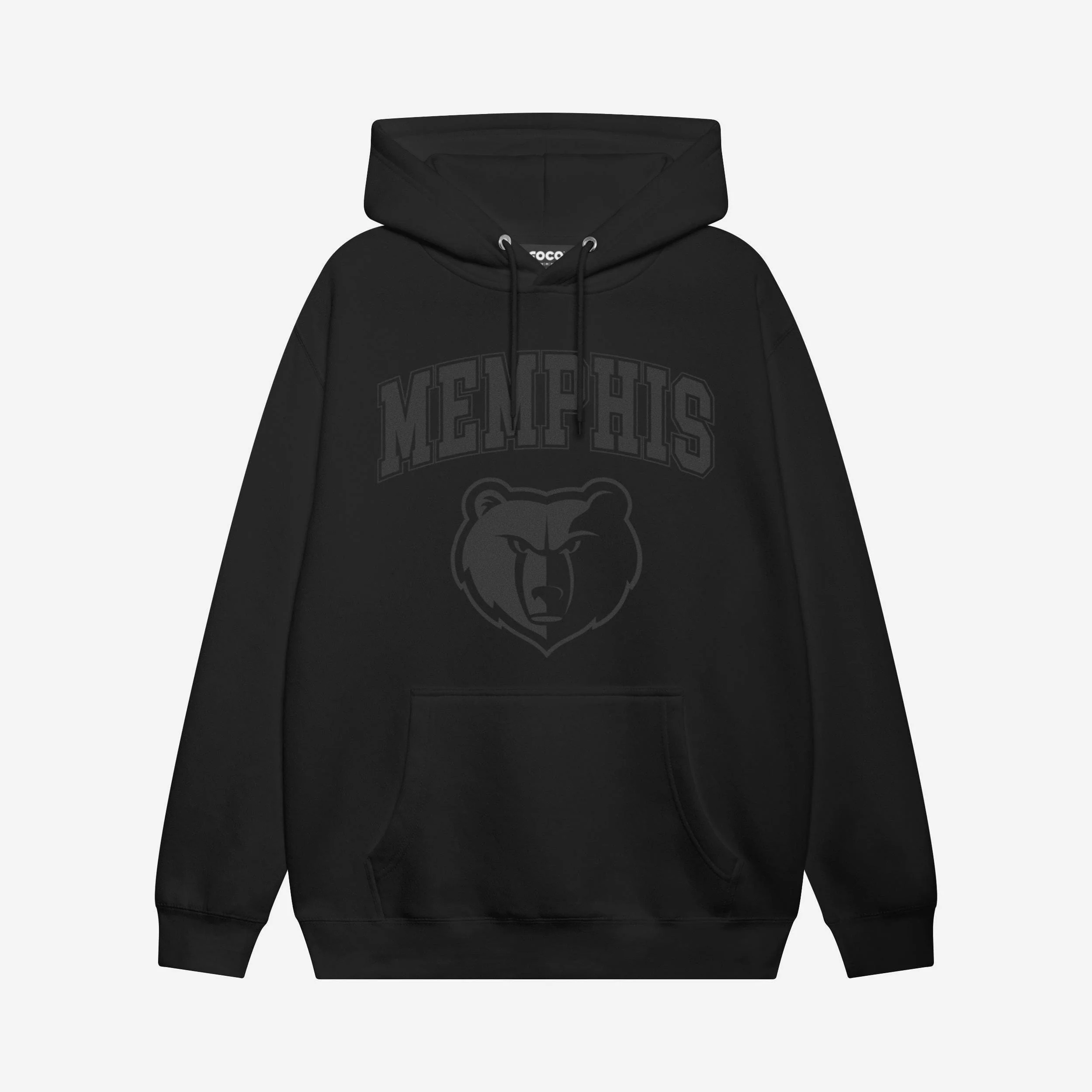 Memphis Grizzlies Blackout Hoodie