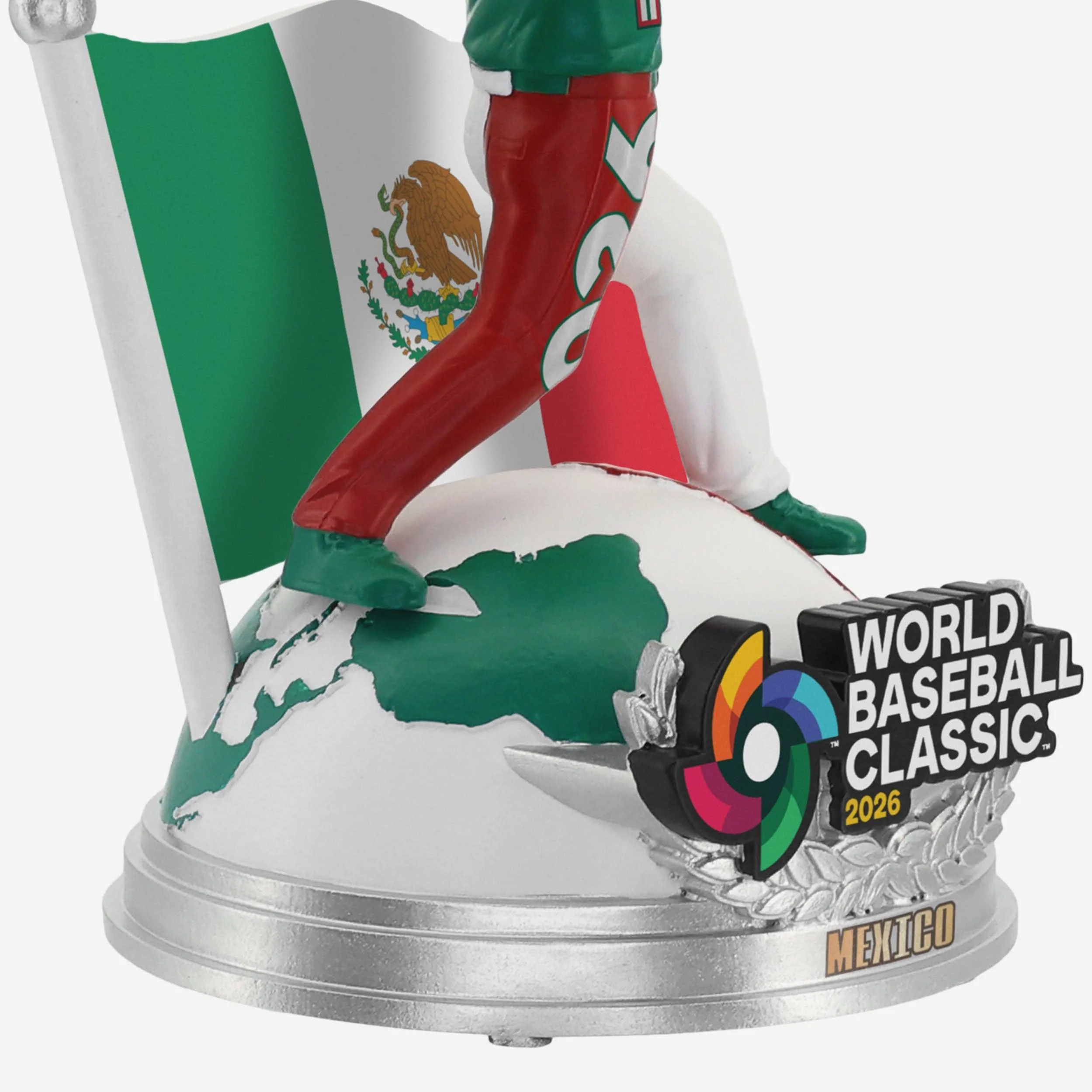 Mexico 2026 World Baseball Classic Bobbles on Parade Bobblehead - Image 3