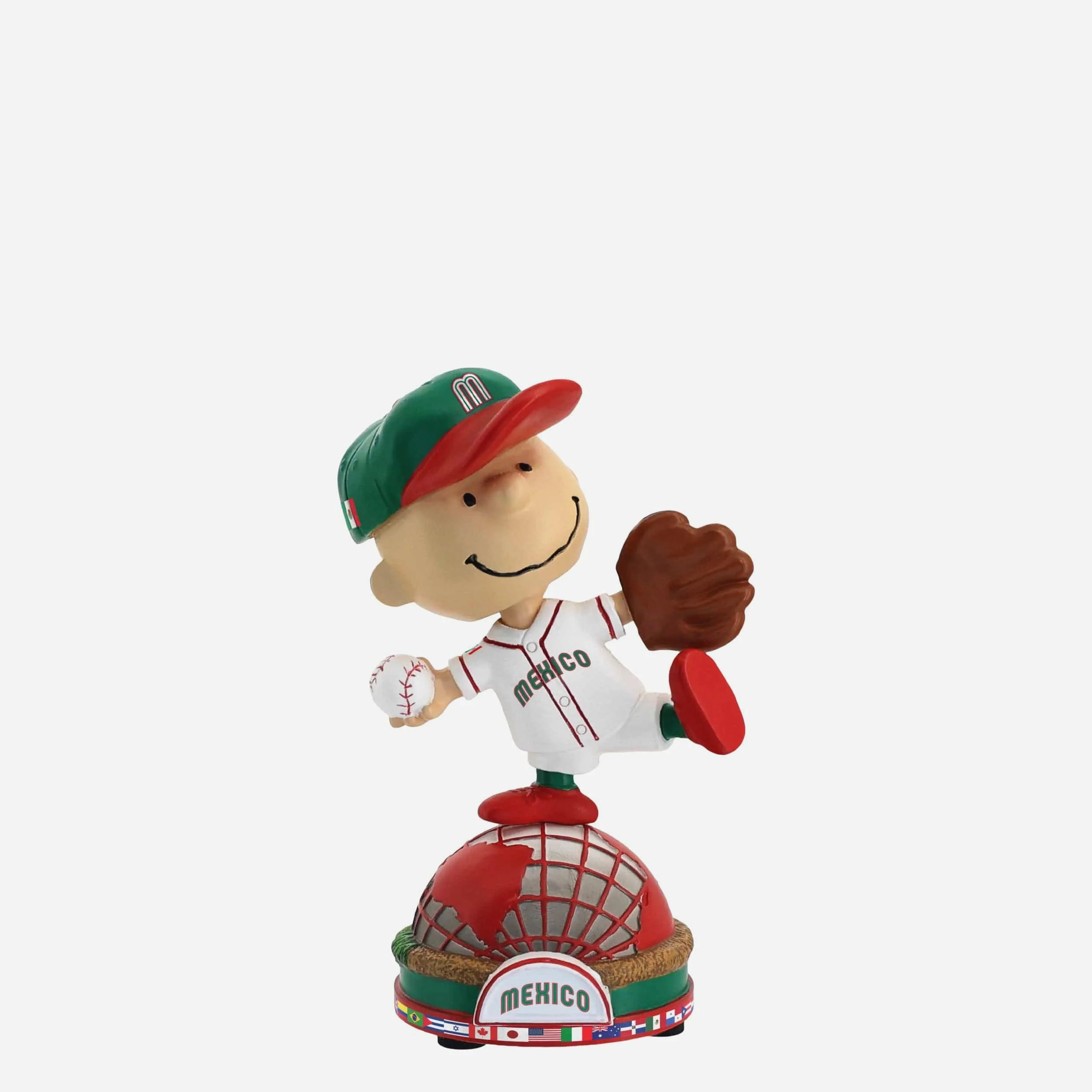 Mexico Charlie Brown Peanuts 2026 World Baseball Classic Bobblehead