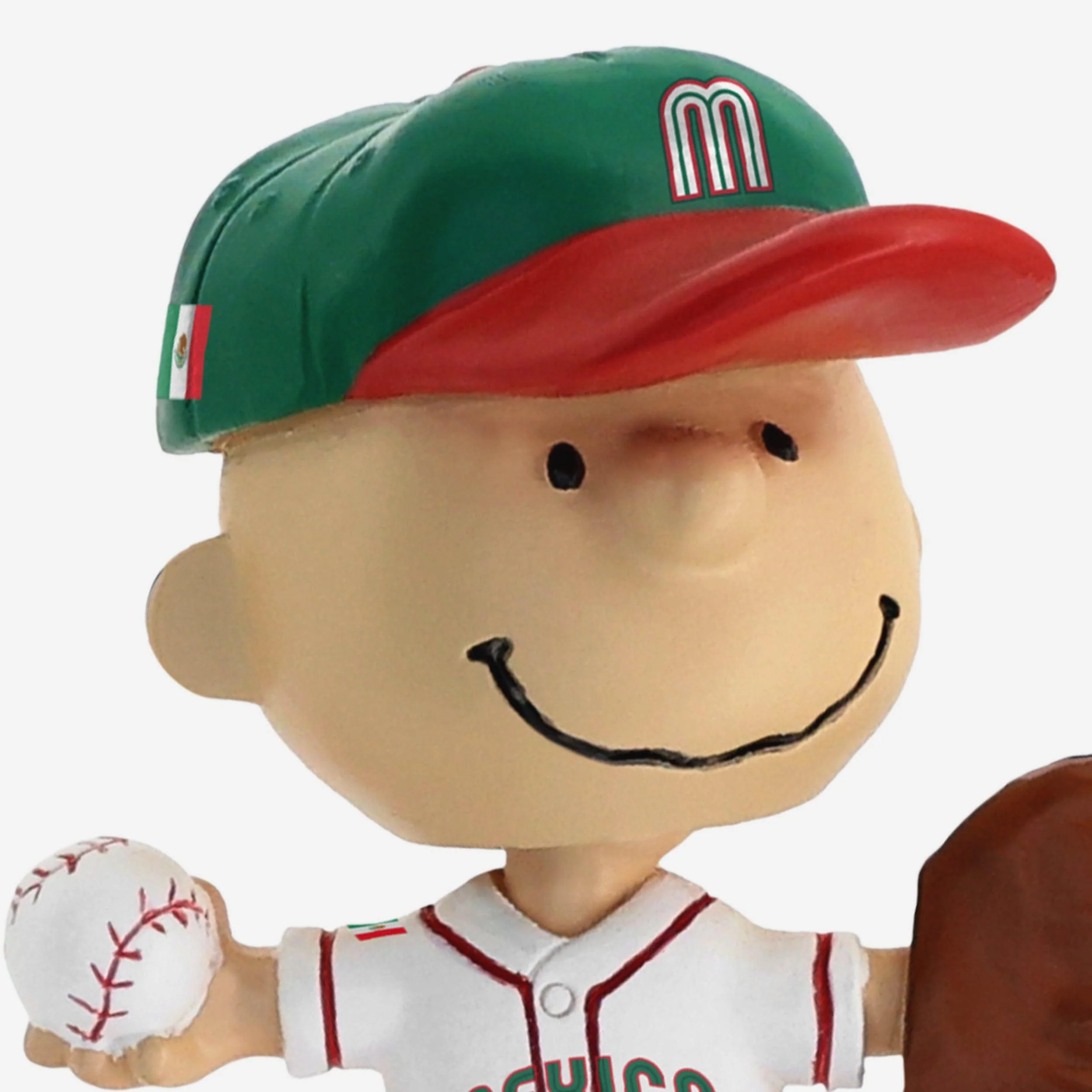 Mexico Charlie Brown Peanuts 2026 World Baseball Classic Bobblehead - Image 2