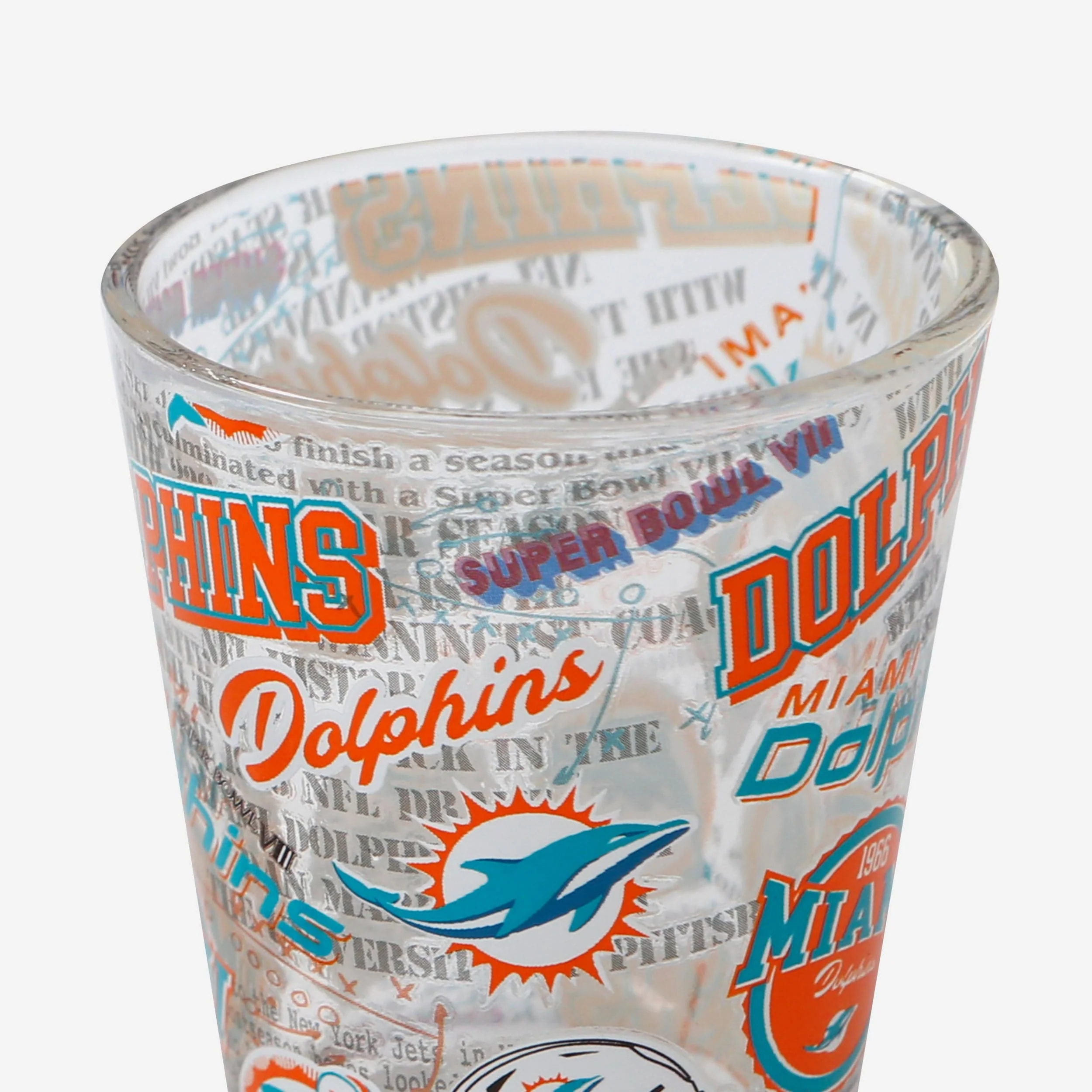 Miami Dolphins 3 Pack Shot Glass - Image 4