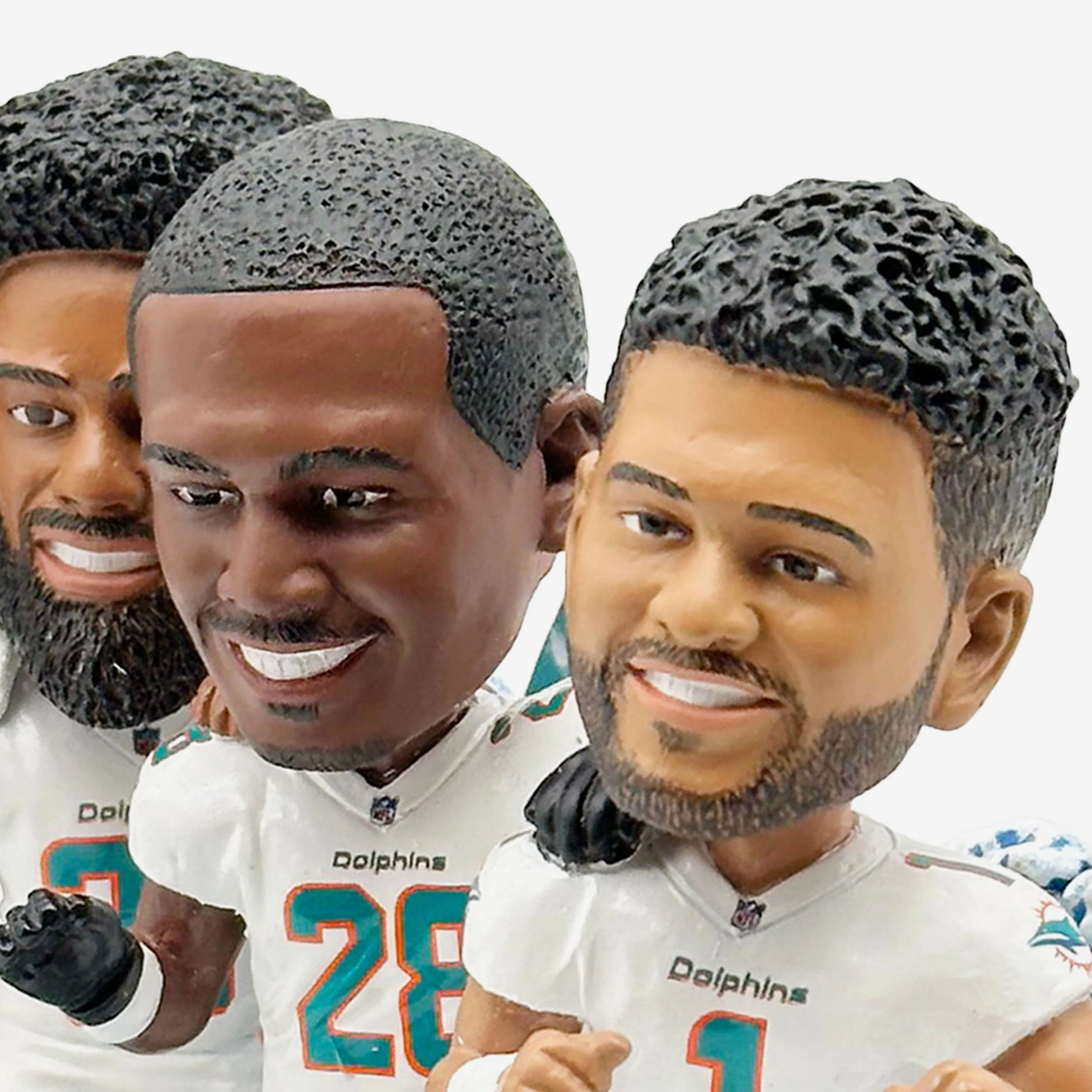 Miami Dolphins 70 Points Celebration Mini Bobblehead Scene - Image 2