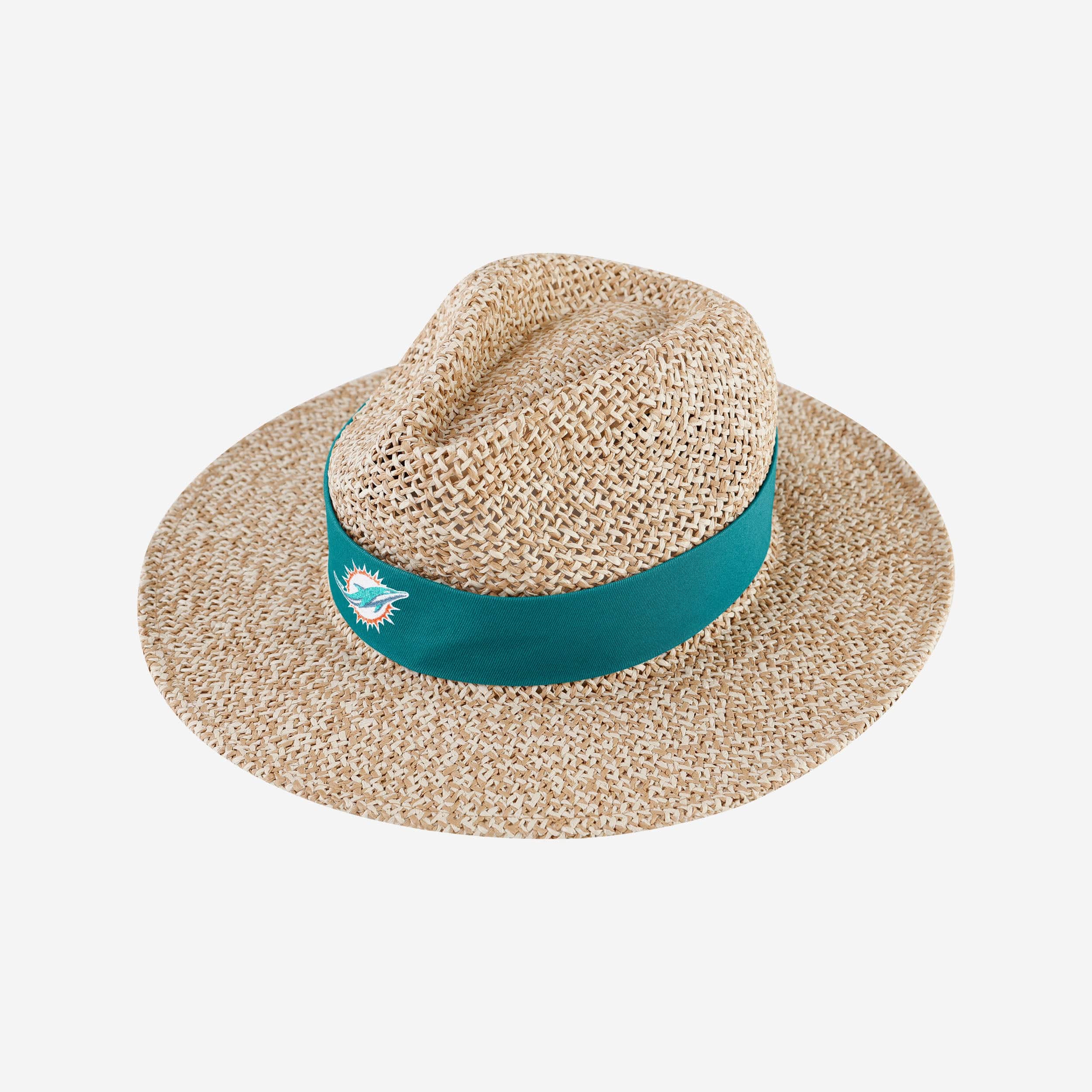 Miami Dolphins Band Straw Hat - Image 3