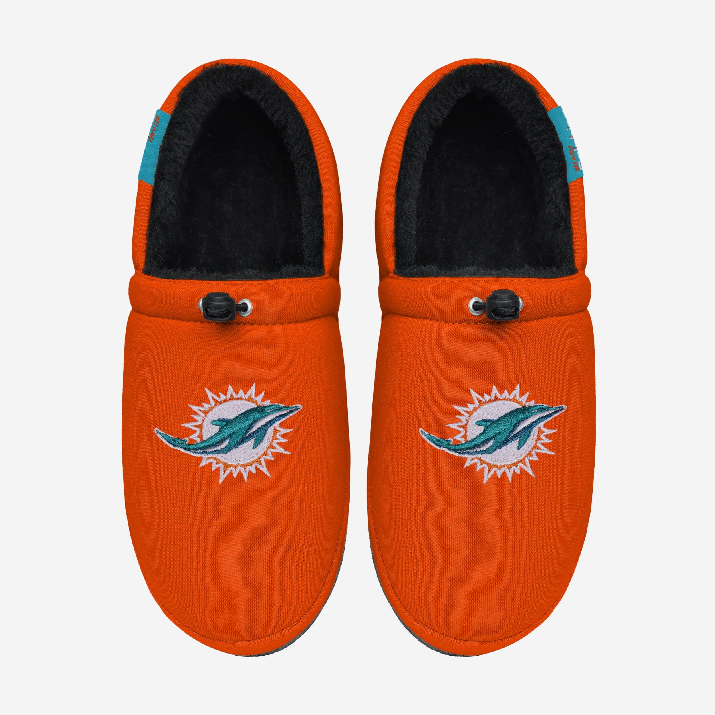 Miami Dolphins Big Logo Athletic Moccasin Slipper - Image 4