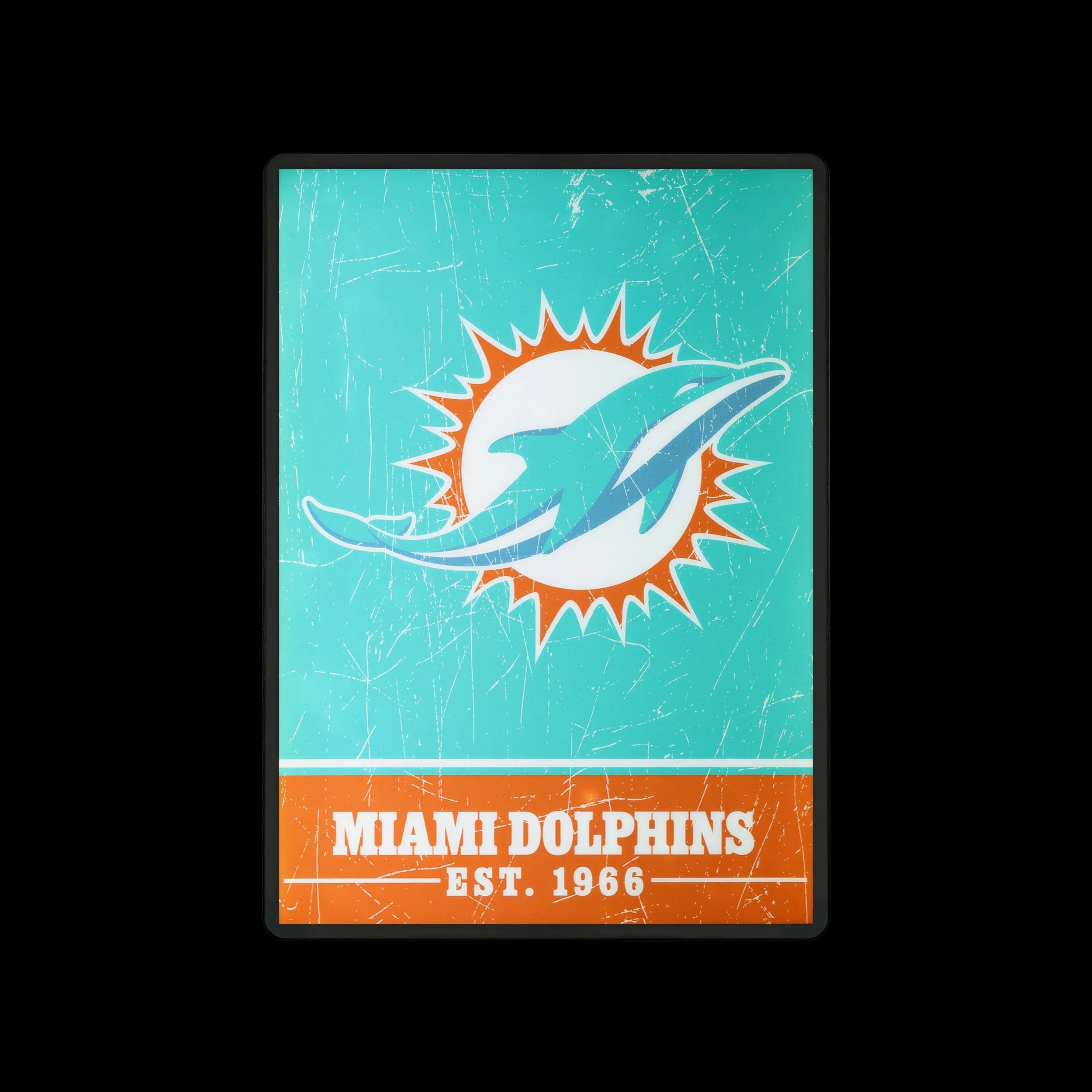 Miami Dolphins Big Logo Backlit Sign - Image 2