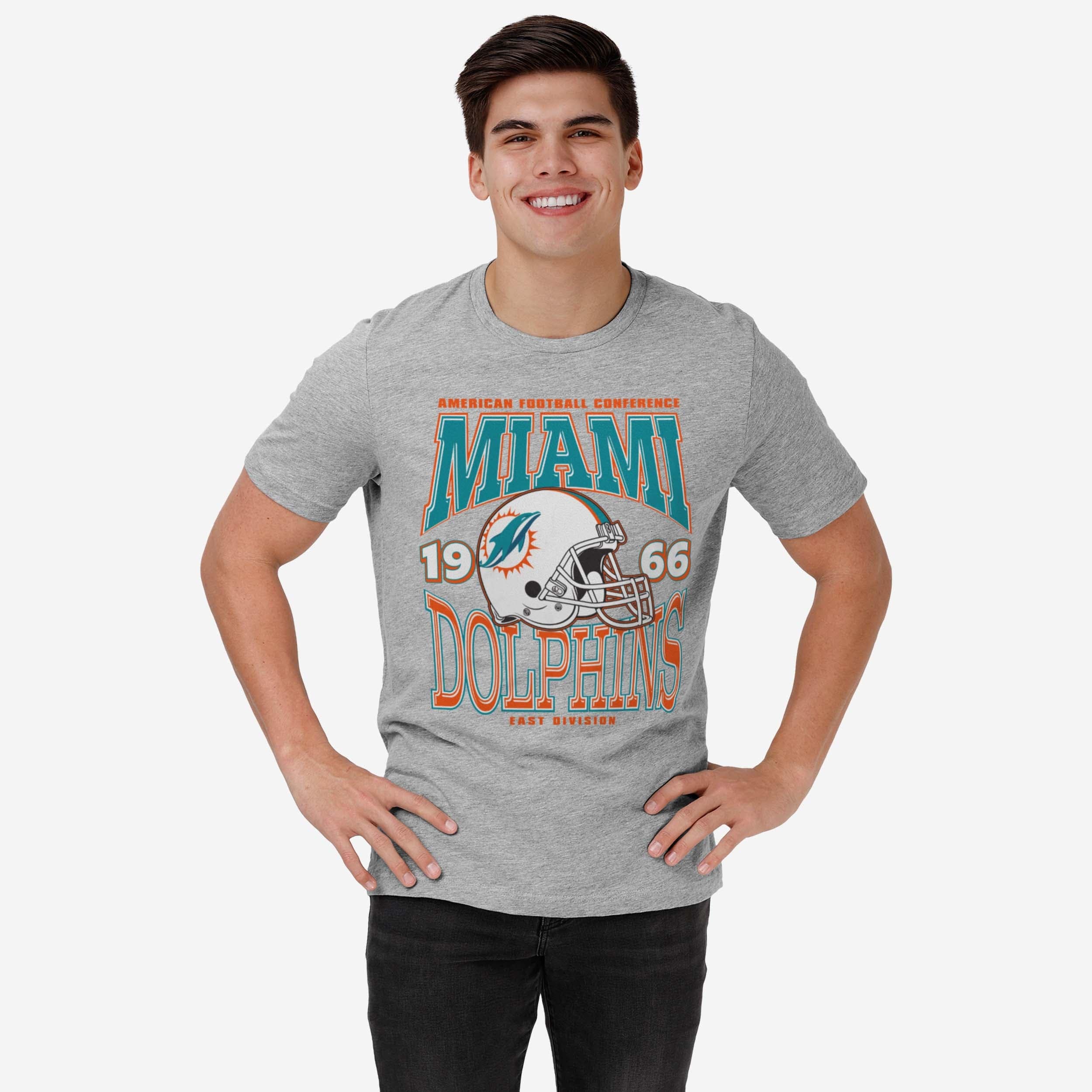 Miami Dolphins Classic Team Helmet T-Shirt - Image 2