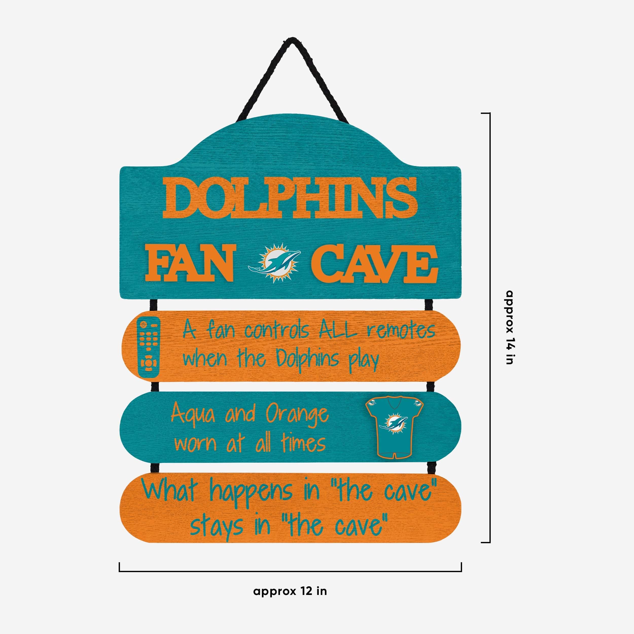 Miami Dolphins Fancave Sign - Image 3