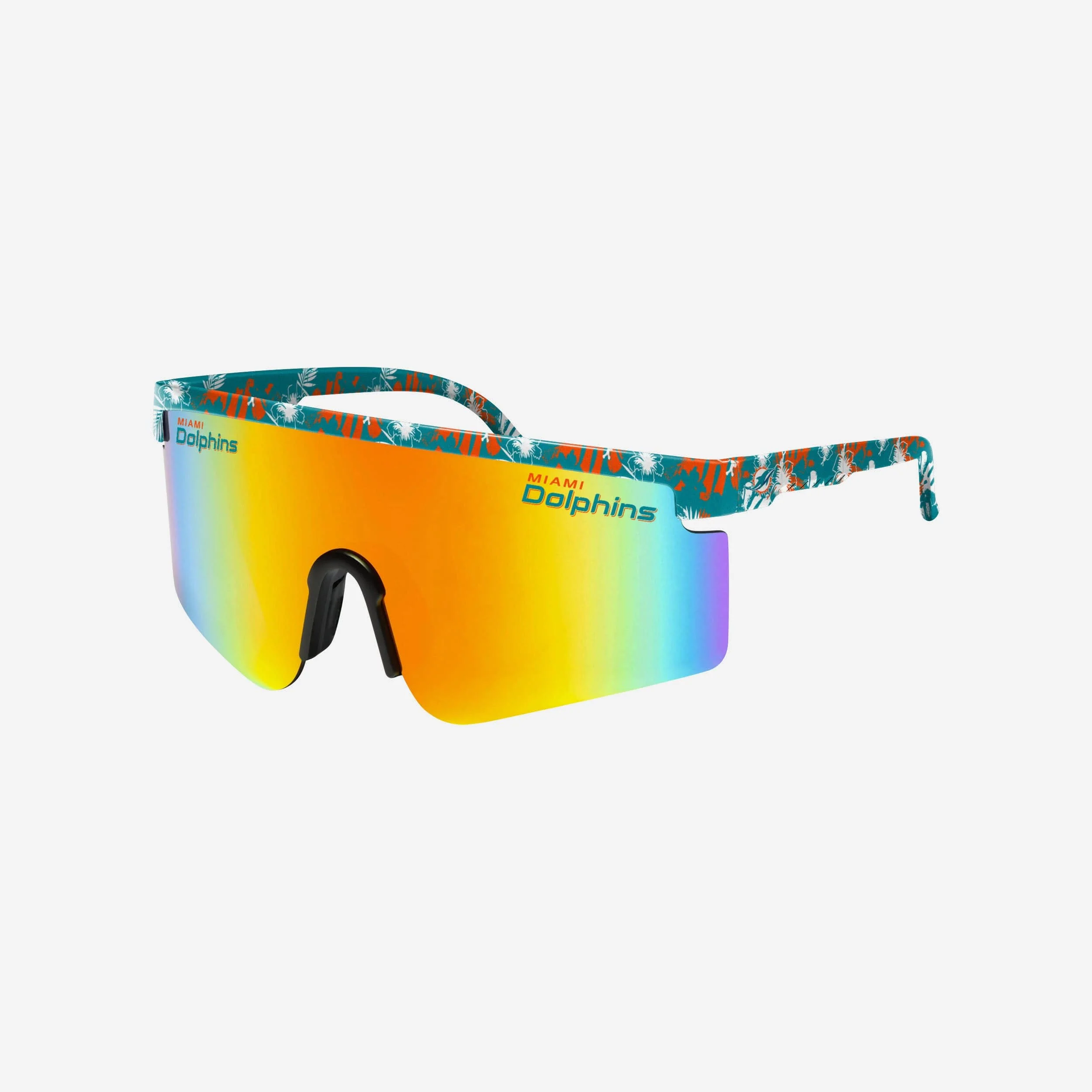Miami Dolphins Floral Large Frame Sunglasses