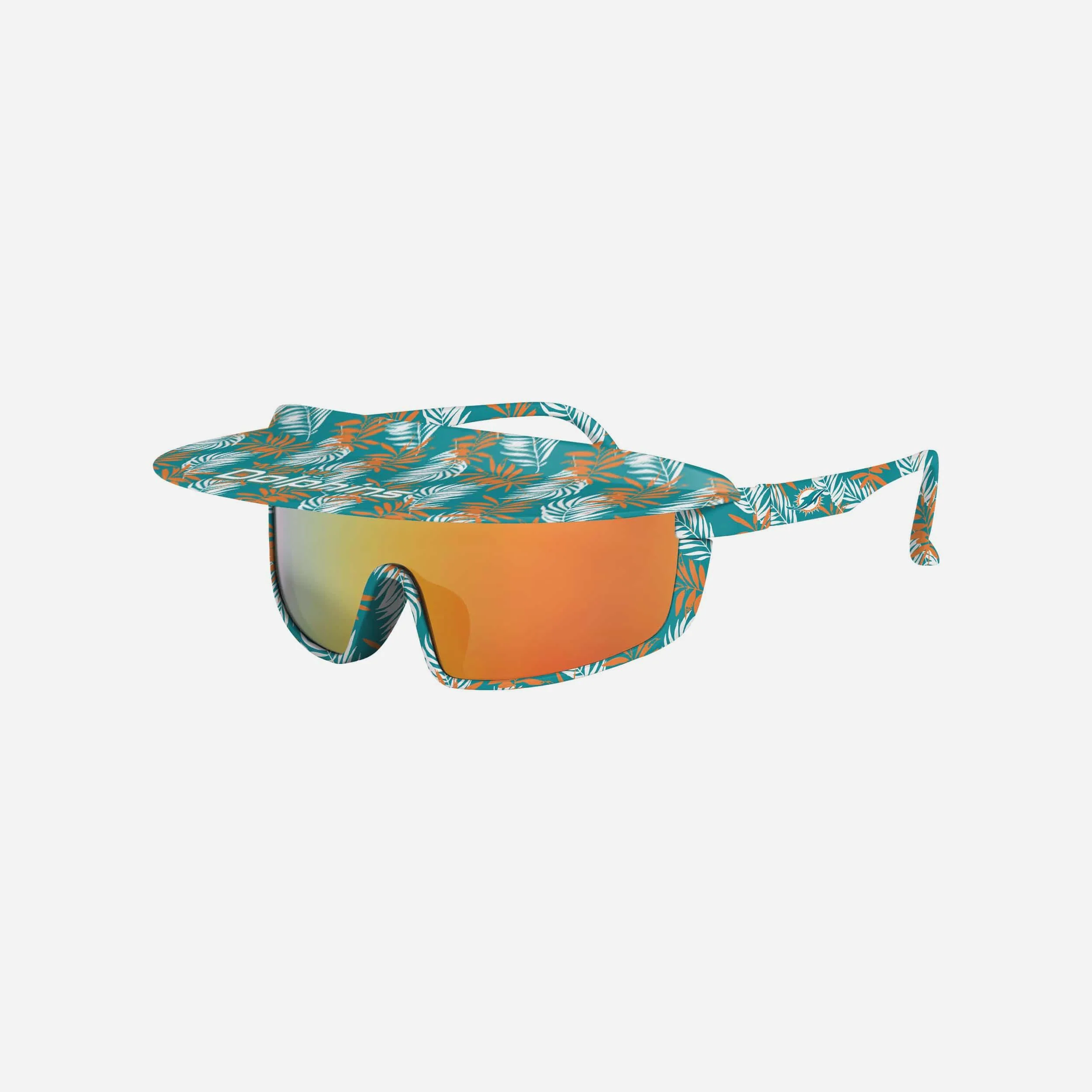 Miami Dolphins Floral Visor Sunglasses