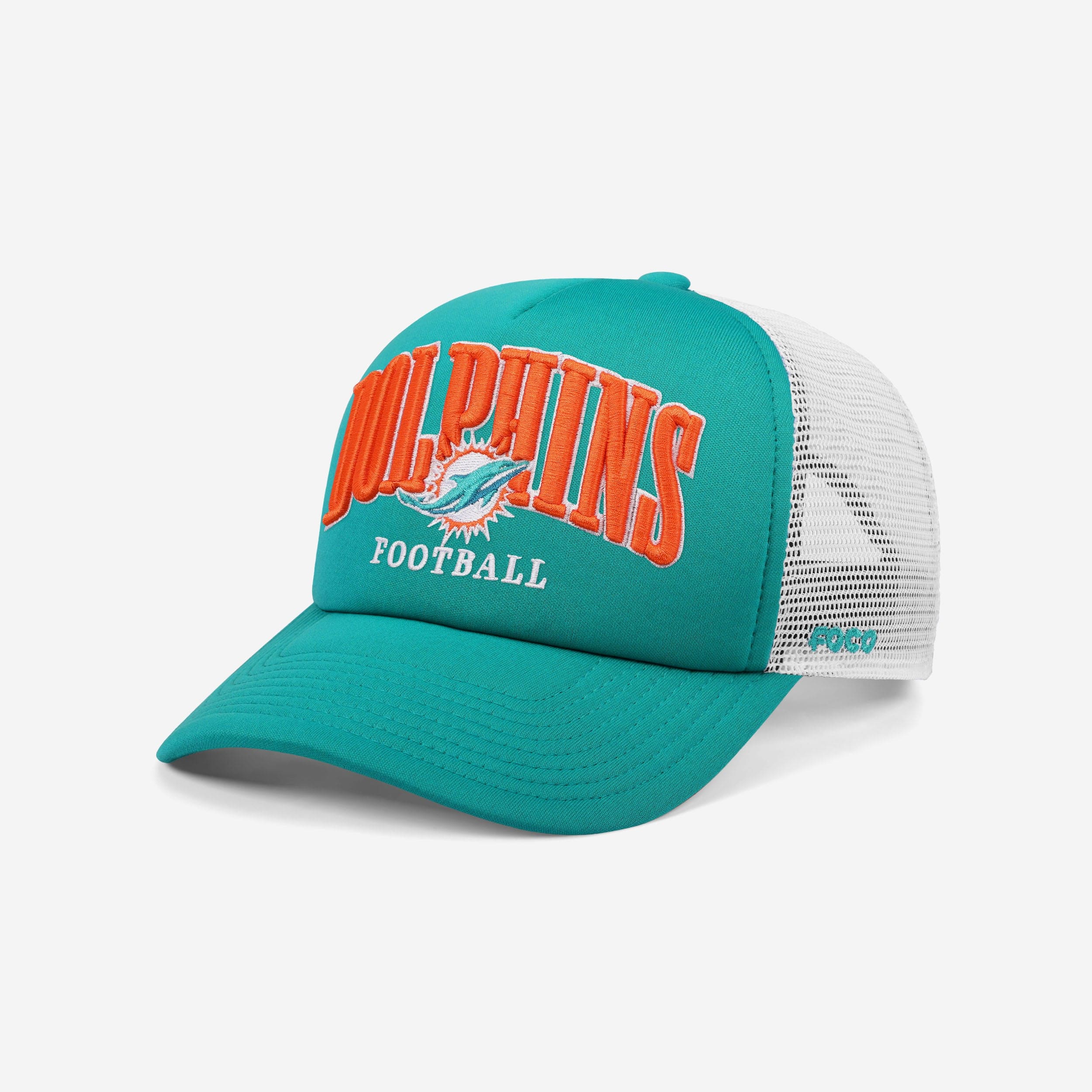 Miami Dolphins Foam Trucker RF Cap
